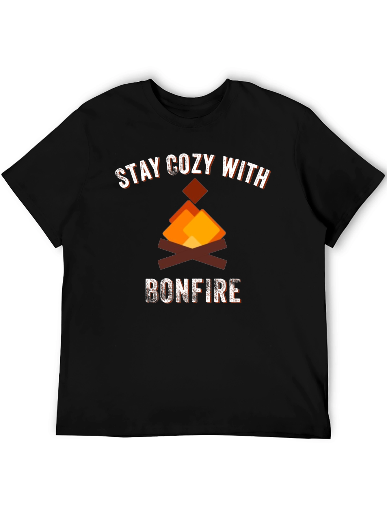 Stay Cozy With Bonfire Graphic T-Shirt