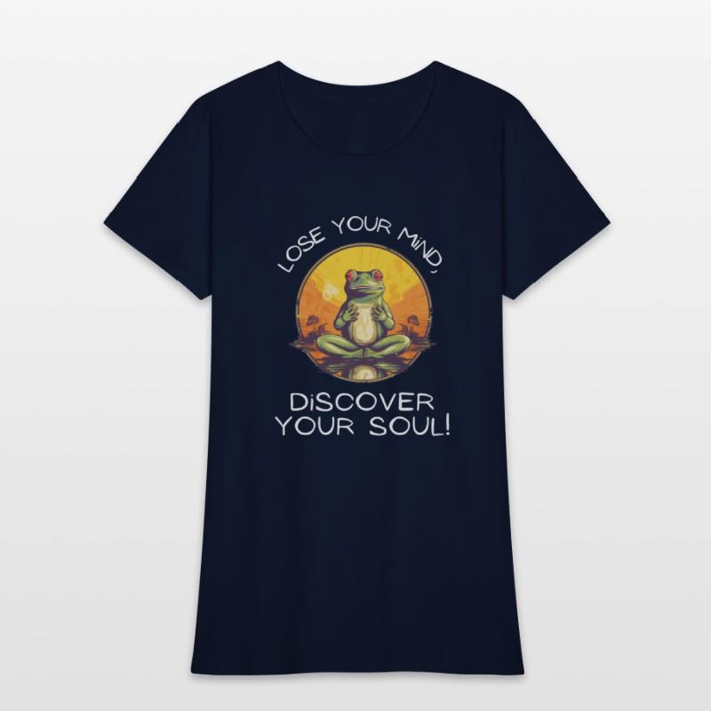 Yoga Meditation Frog: Soul Discovery Apparel