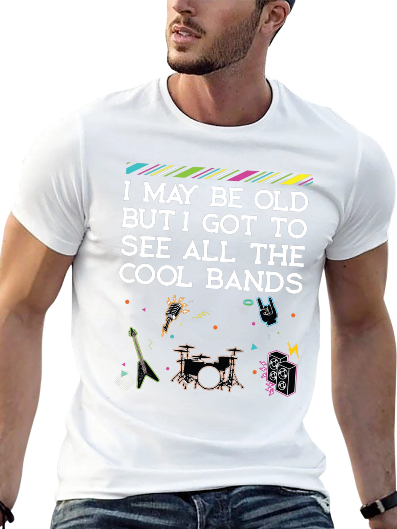 Cool Bands Graphic T-Shirt