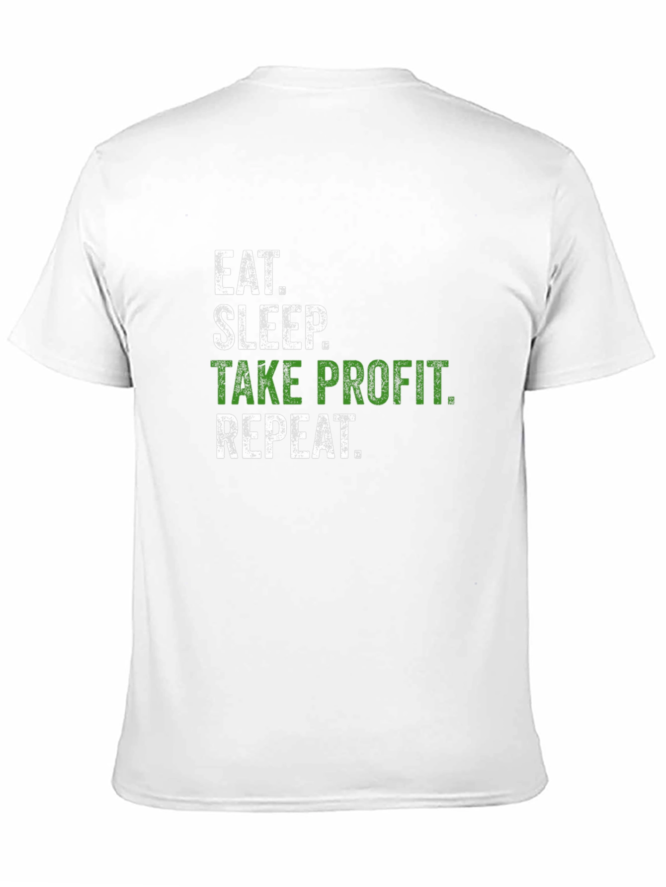 Eat Sleep Take Profit Repeat Black T-Shirt