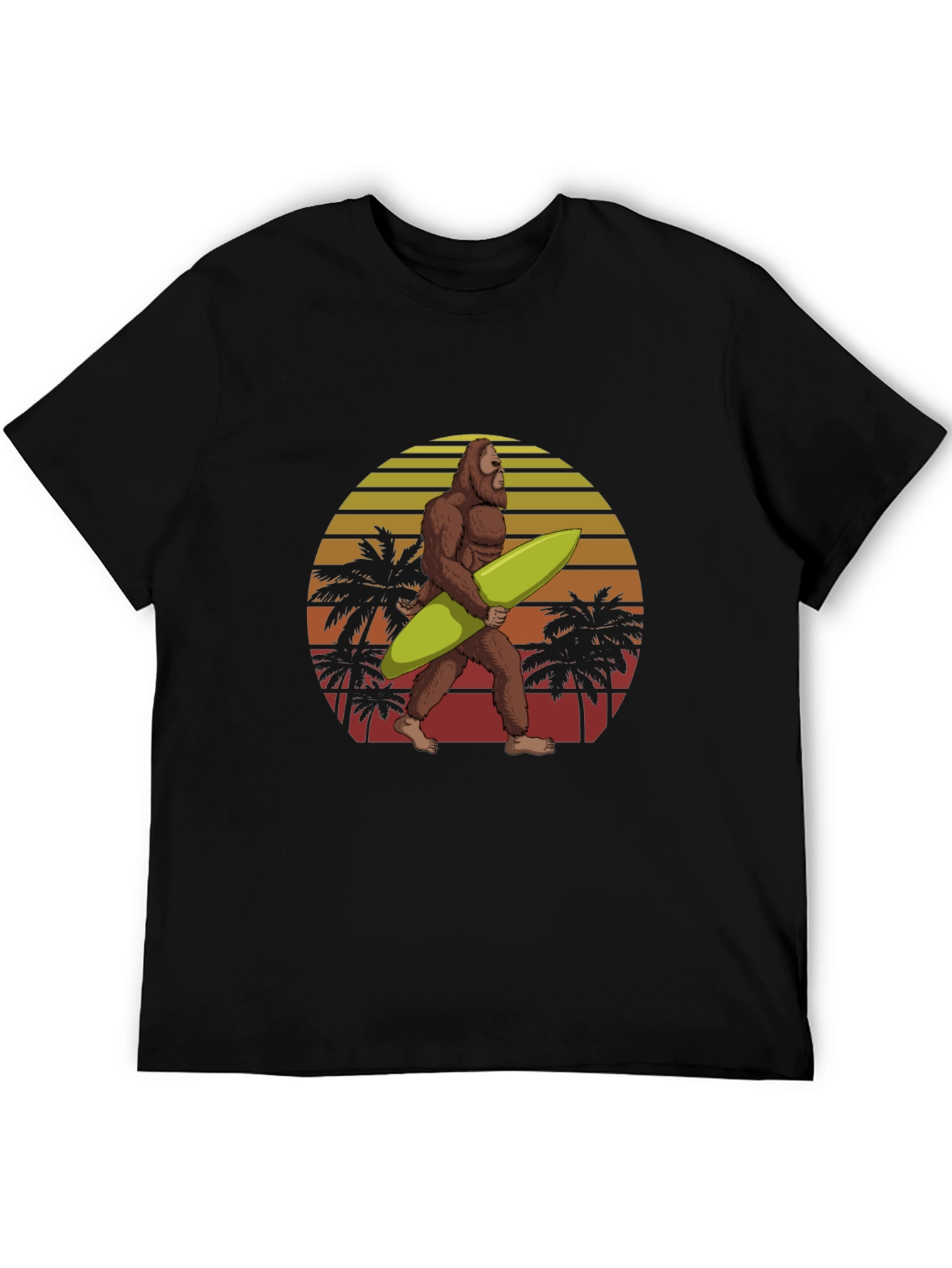 Sasquatch Surfer Graphic Tee