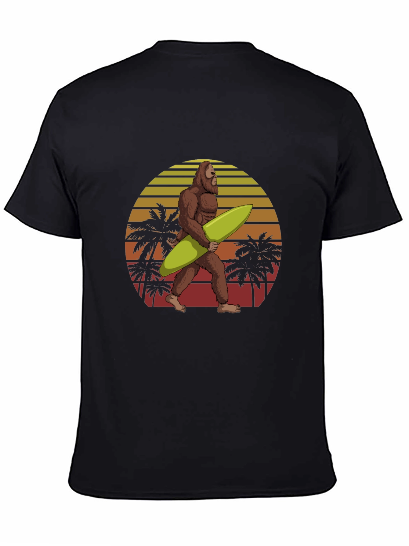 Sasquatch Surfer Graphic Tee