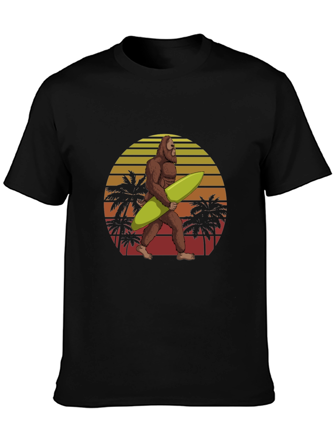 Sasquatch Surfer Graphic Tee