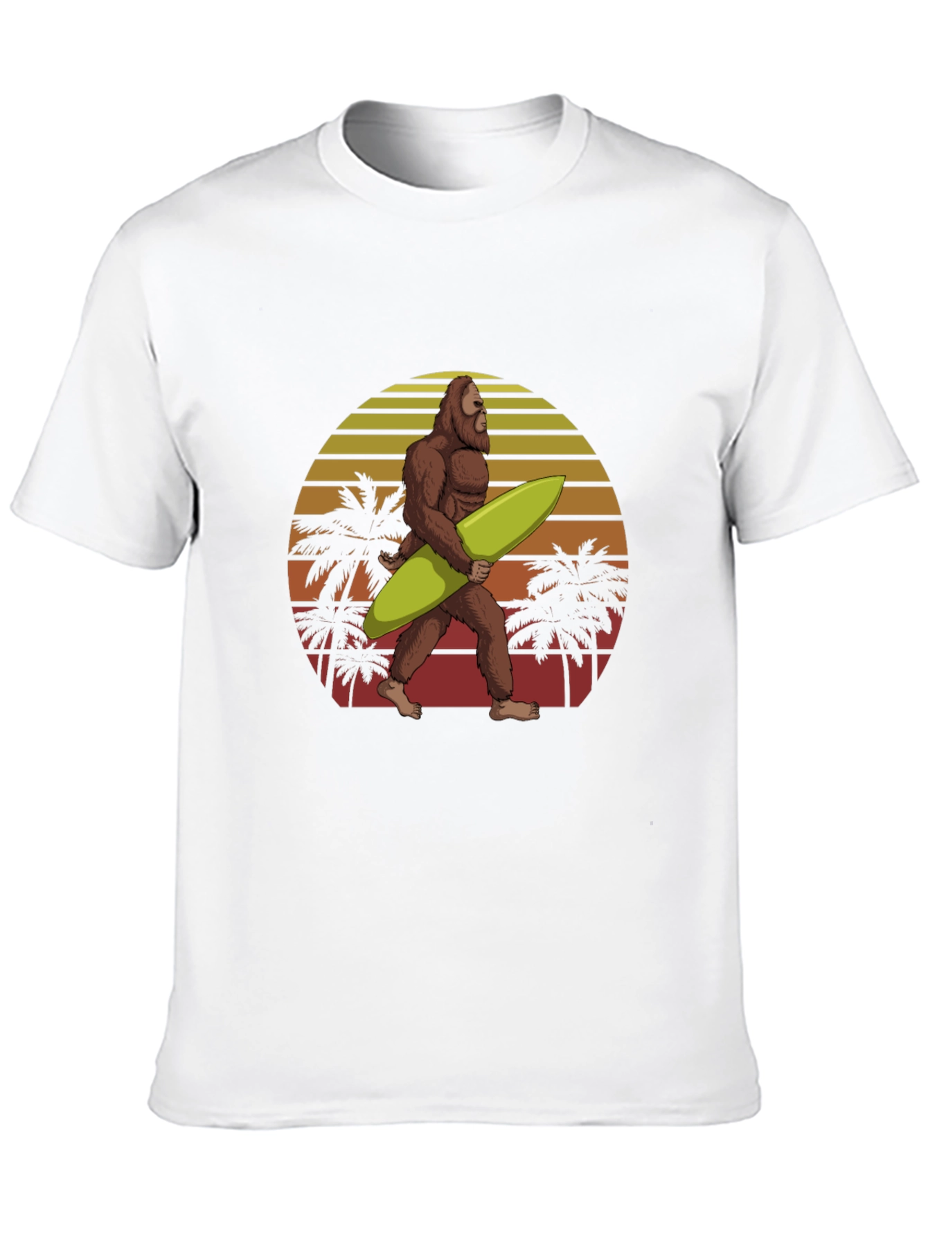 Sasquatch Surfer Graphic Tee