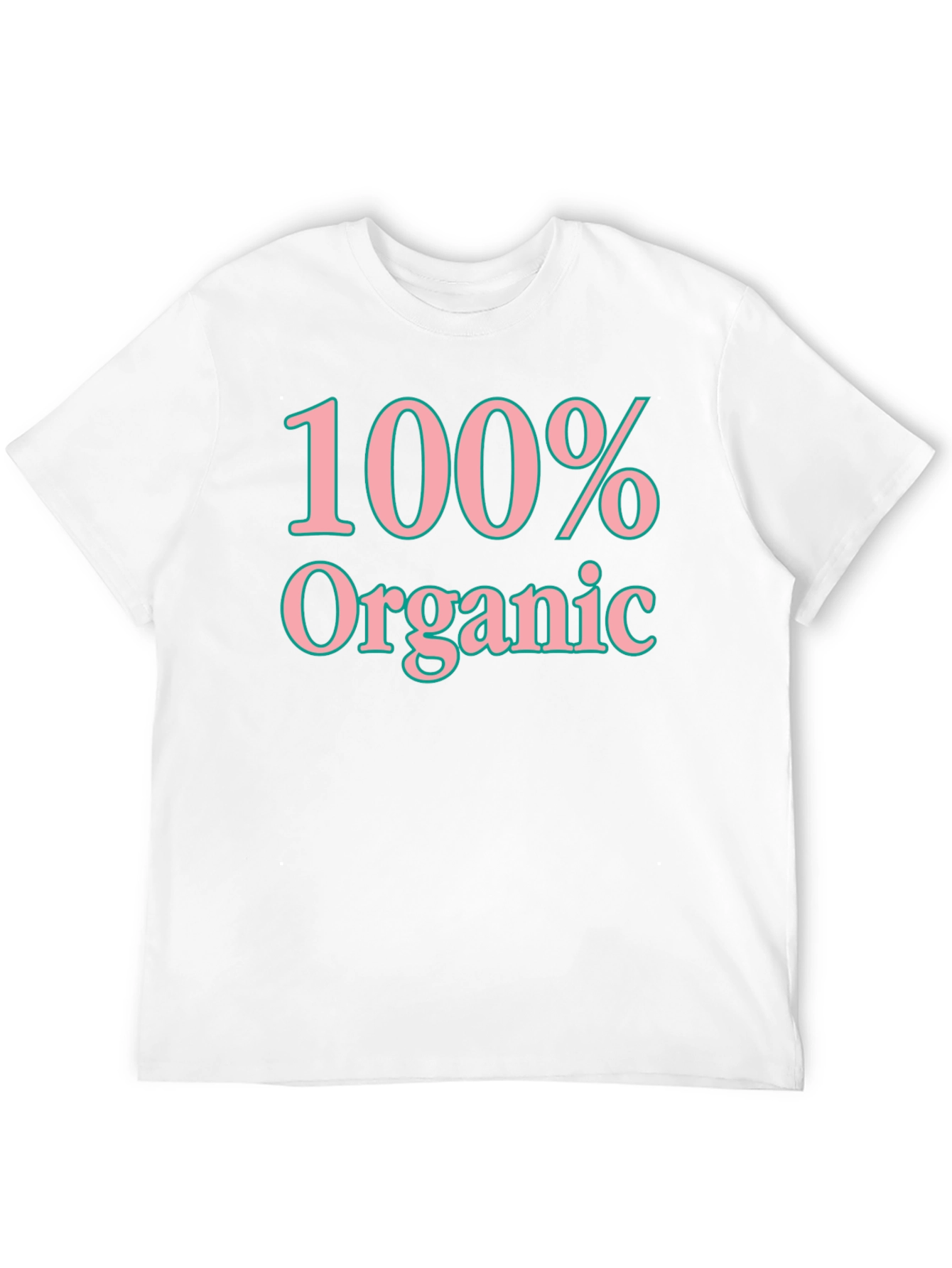 100% Organic Graphic T-Shirt - Soft Cotton Blend