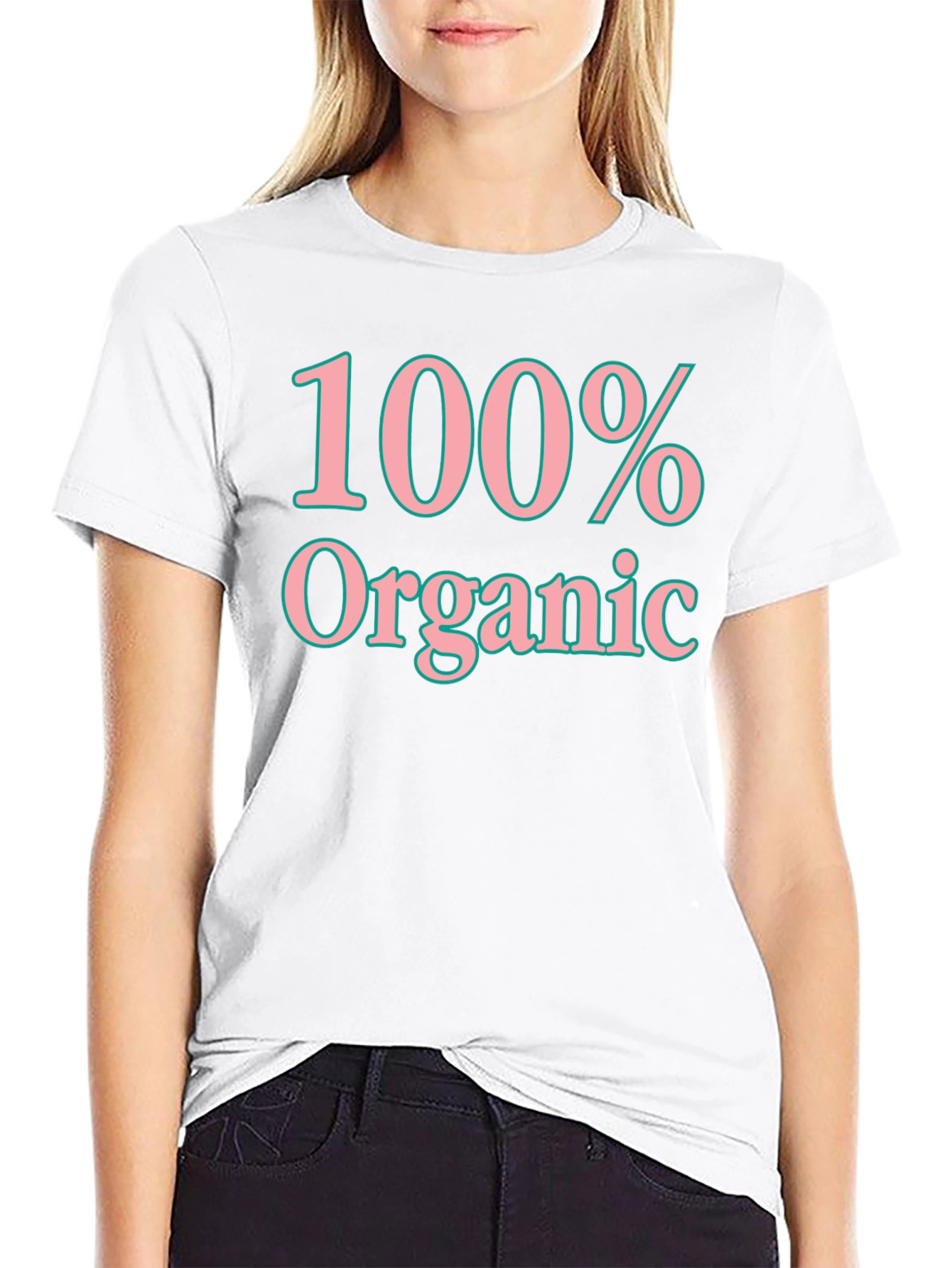 100% Organic Graphic T-Shirt - Soft Cotton Blend