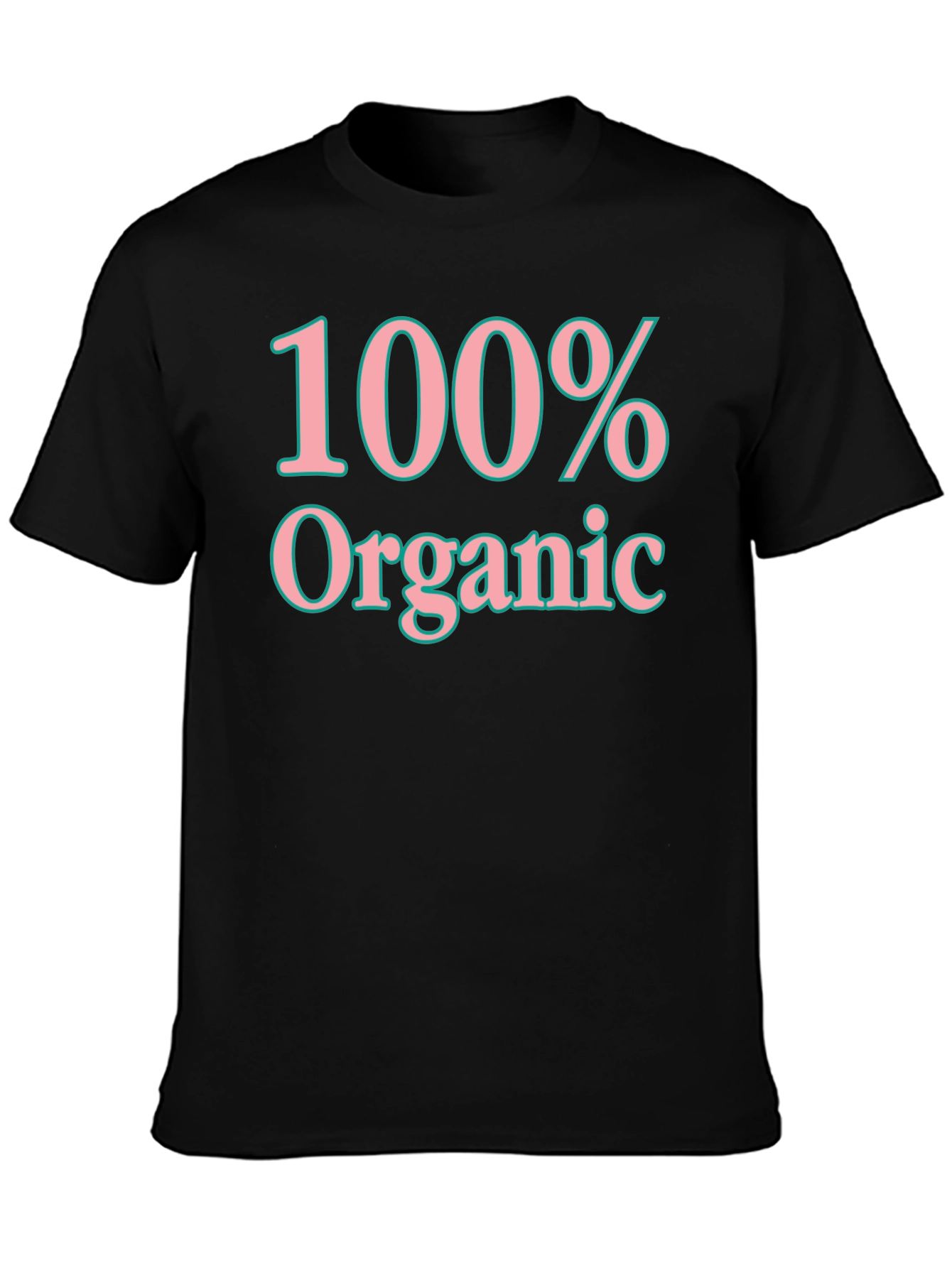100% Organic Graphic T-Shirt - Soft Cotton Blend