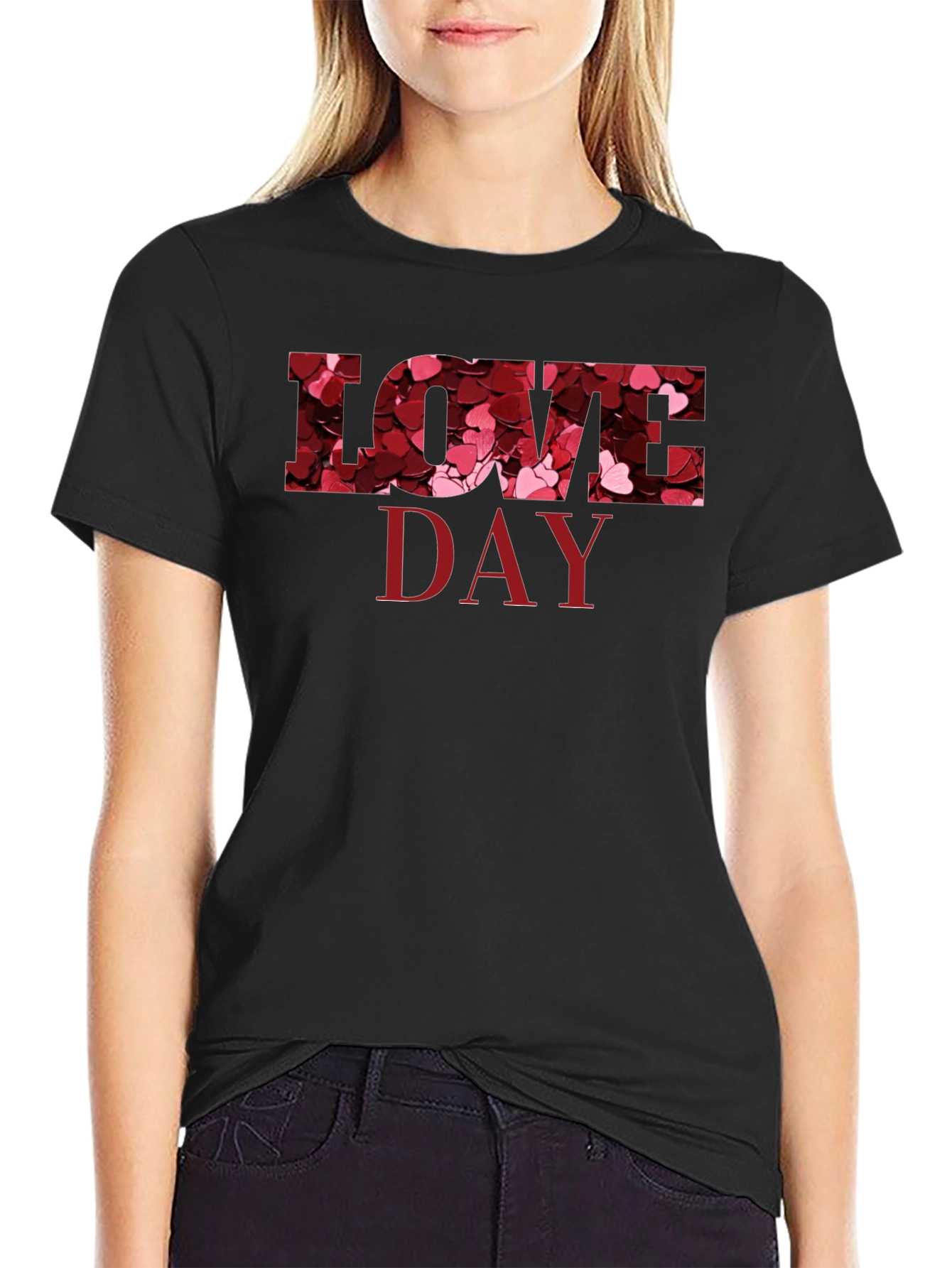 Love Day Heart Filled T-Shirt