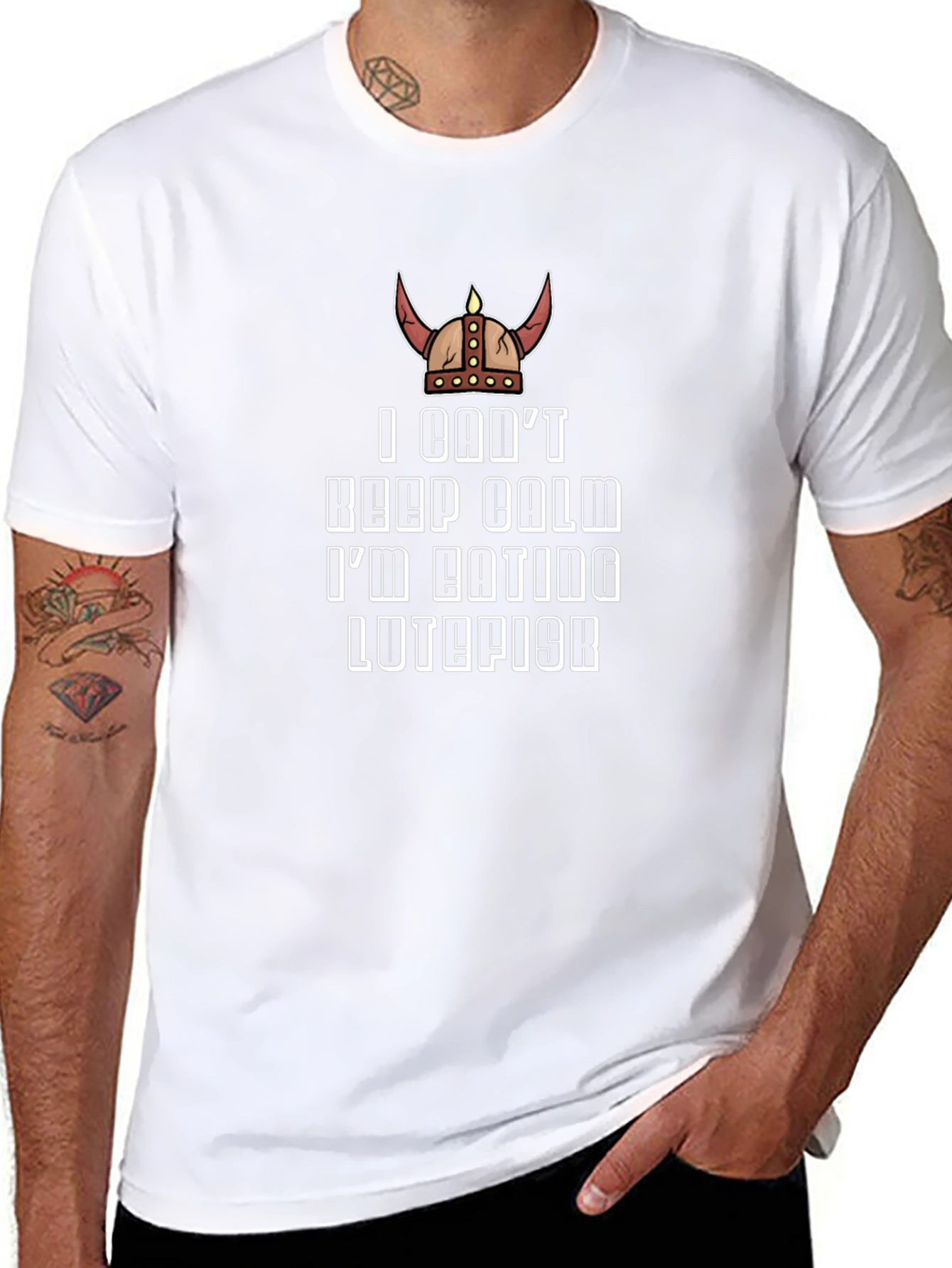 Cant Keep Calm Im Eating Lutefisk T-Shirt