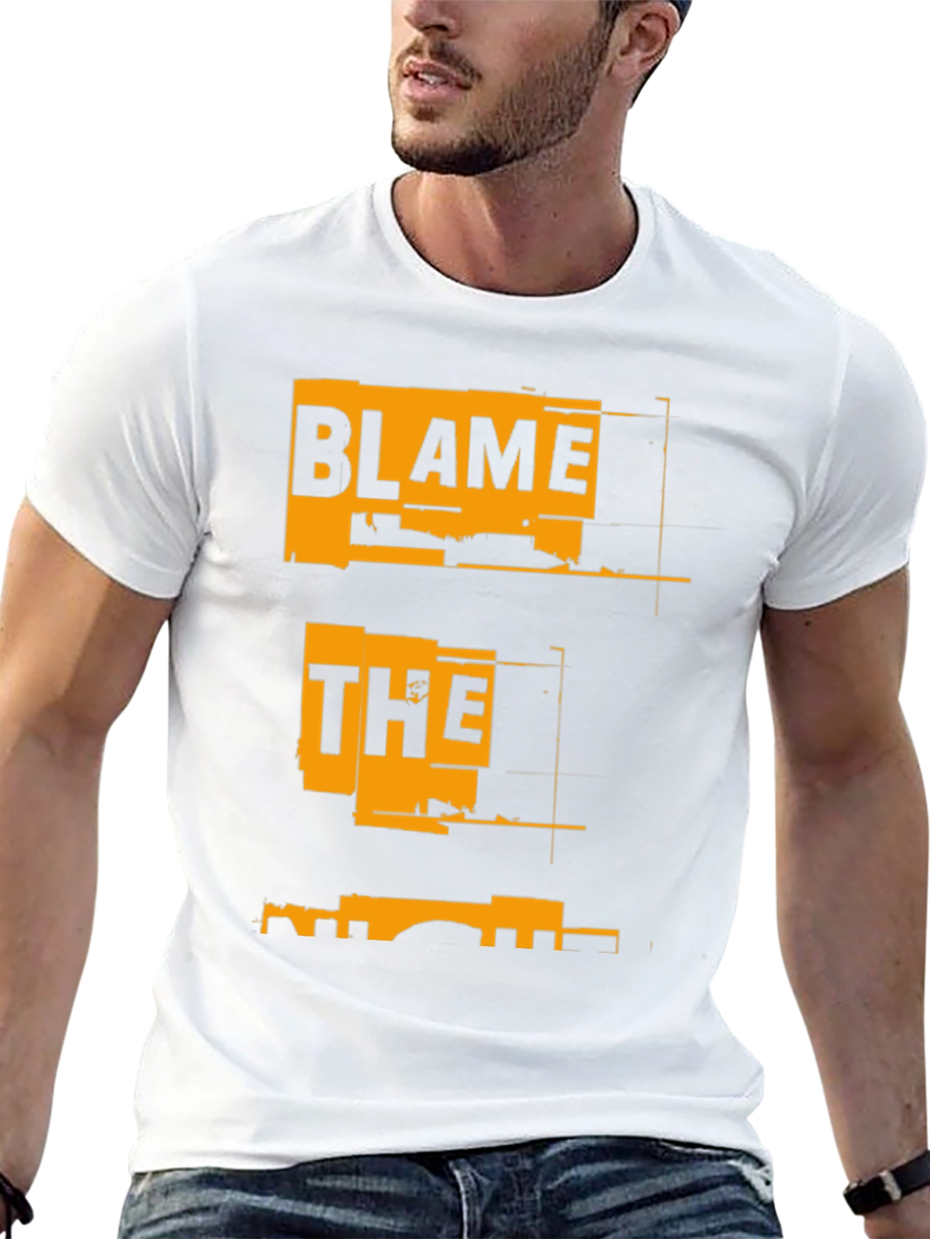 Blame The T-Shirt - Unique Graphic Tee