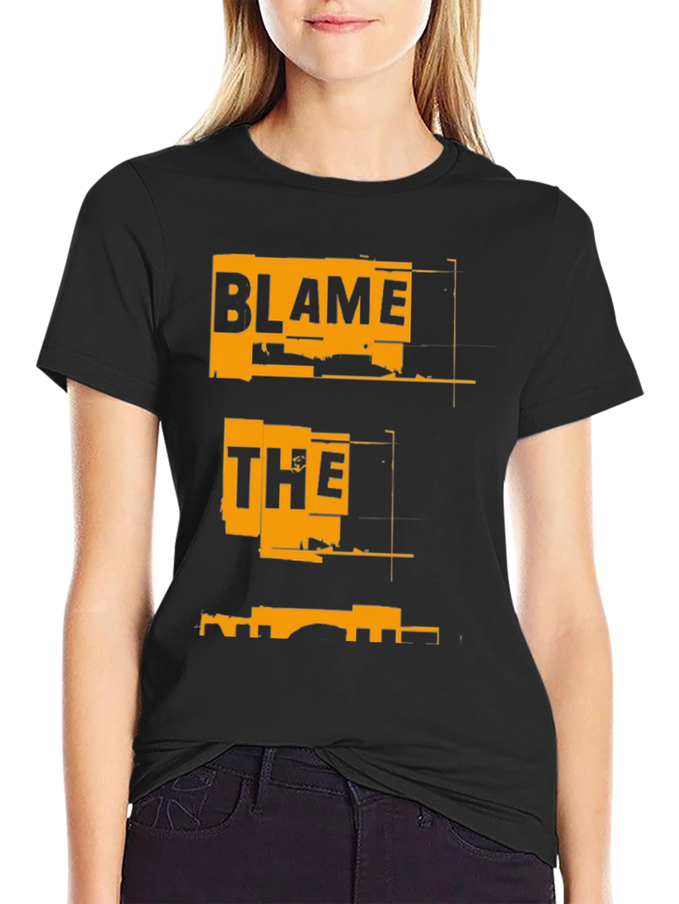 Blame The T-Shirt - Unique Graphic Tee
