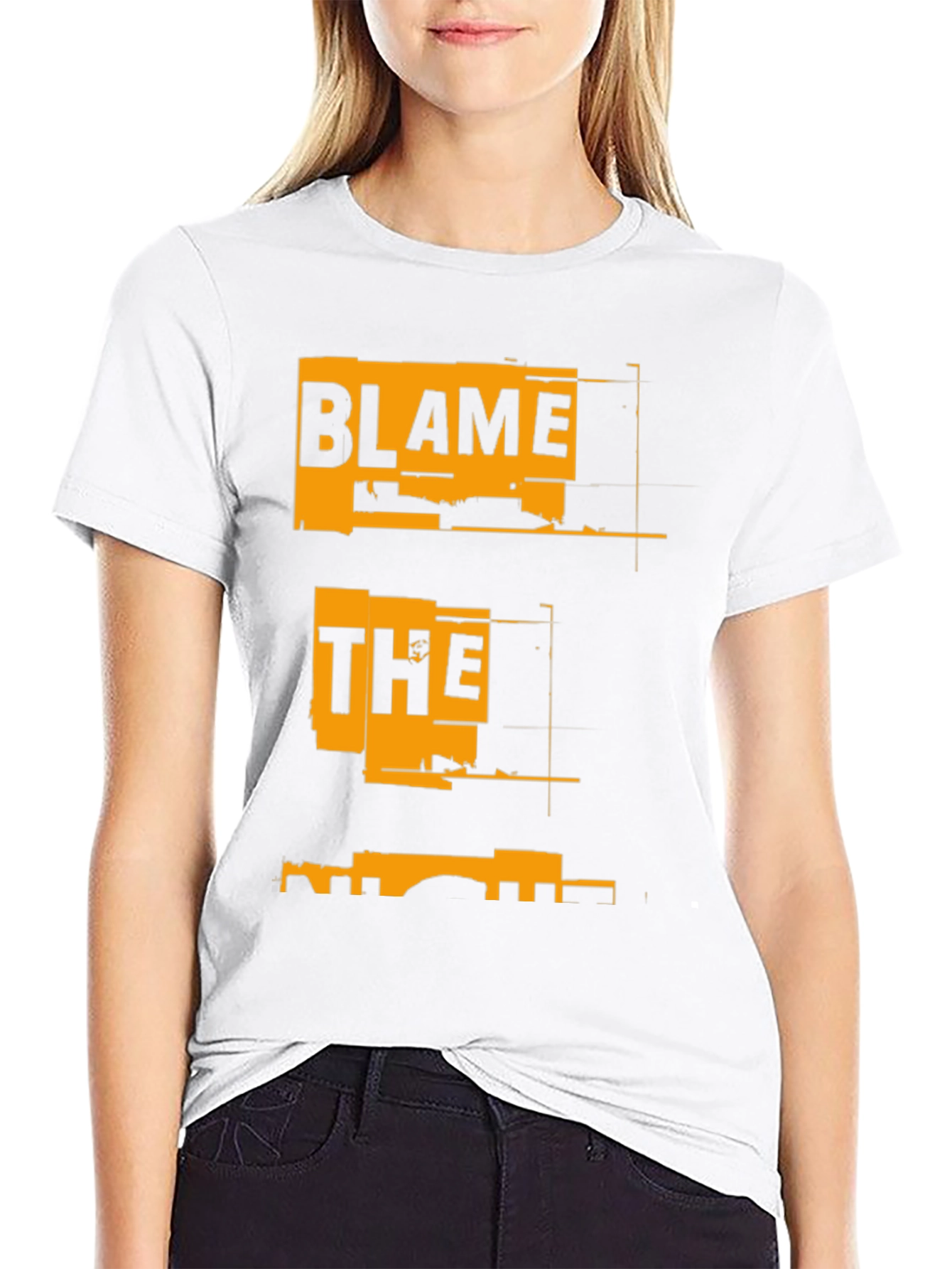 Blame The T-Shirt - Unique Graphic Tee