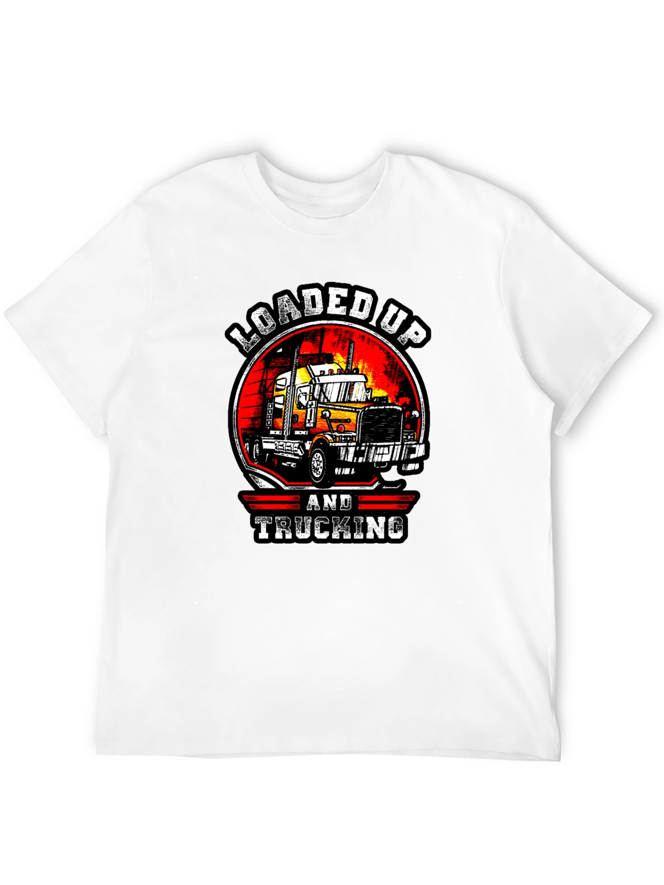 Loaded Up & Trucking Graphic T-Shirt