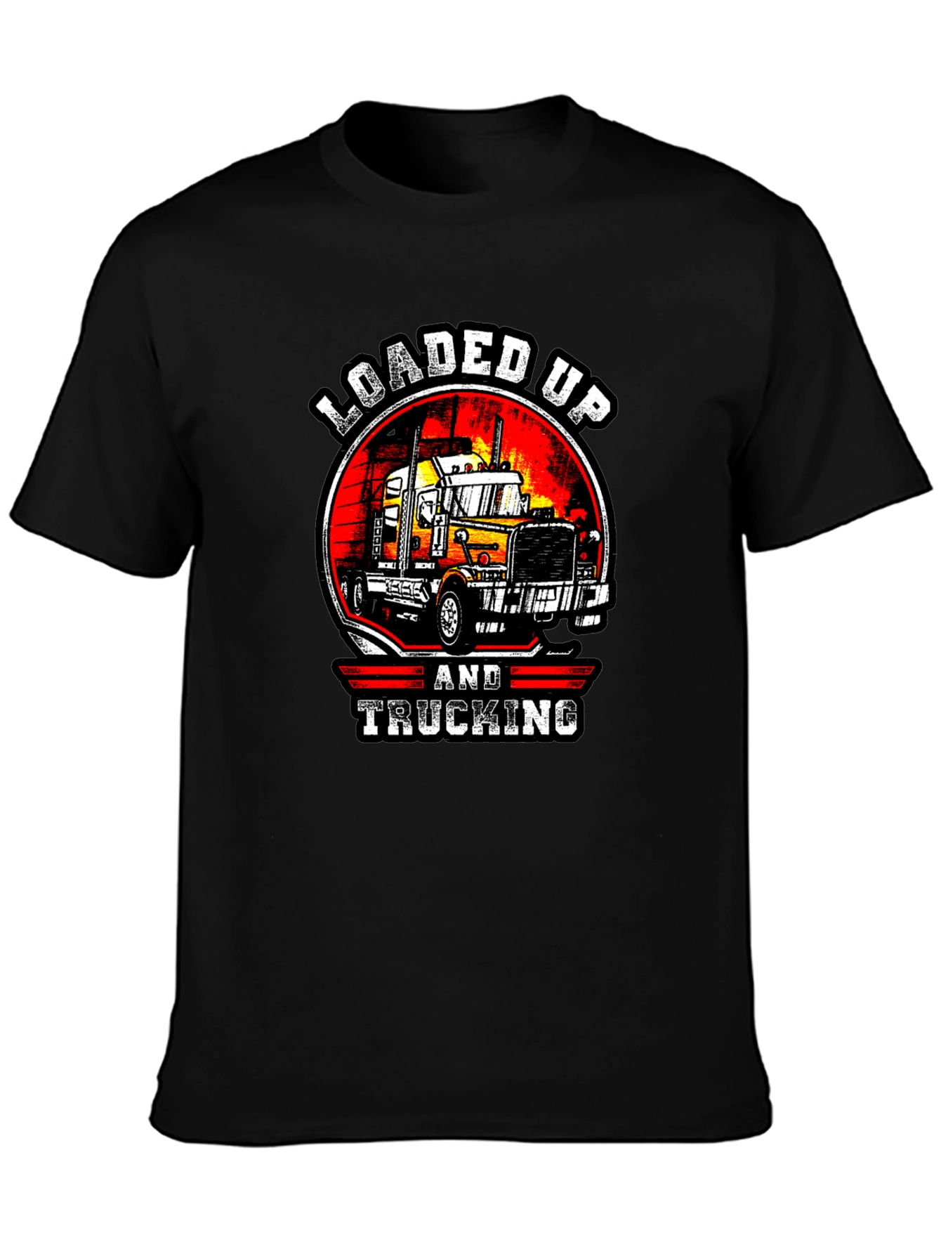 Loaded Up & Trucking Graphic T-Shirt