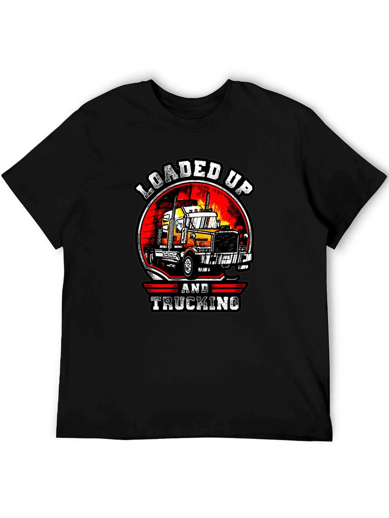 Loaded Up & Trucking Graphic T-Shirt
