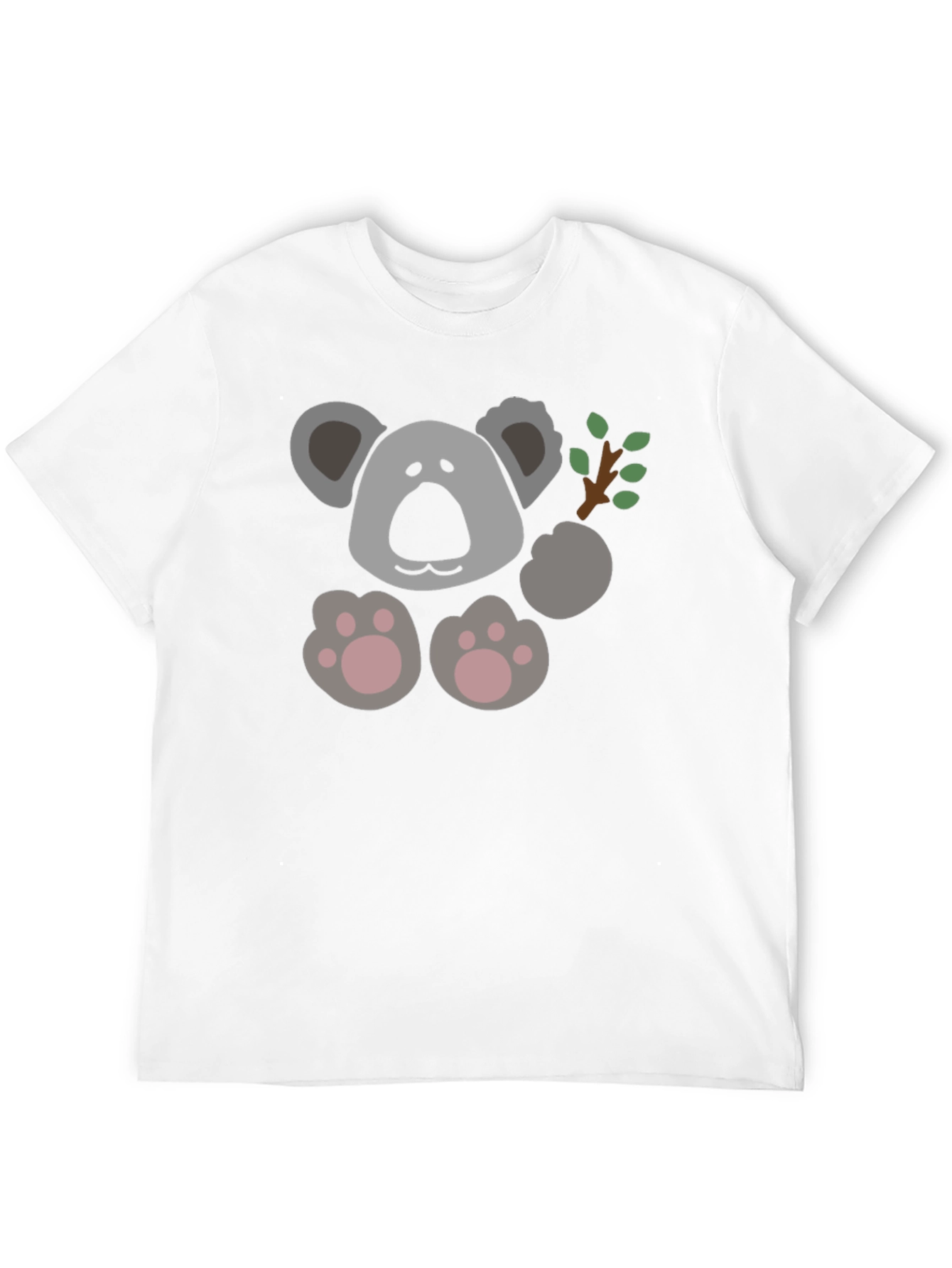 Koala Graphic Tee - Unisex Black T-Shirt