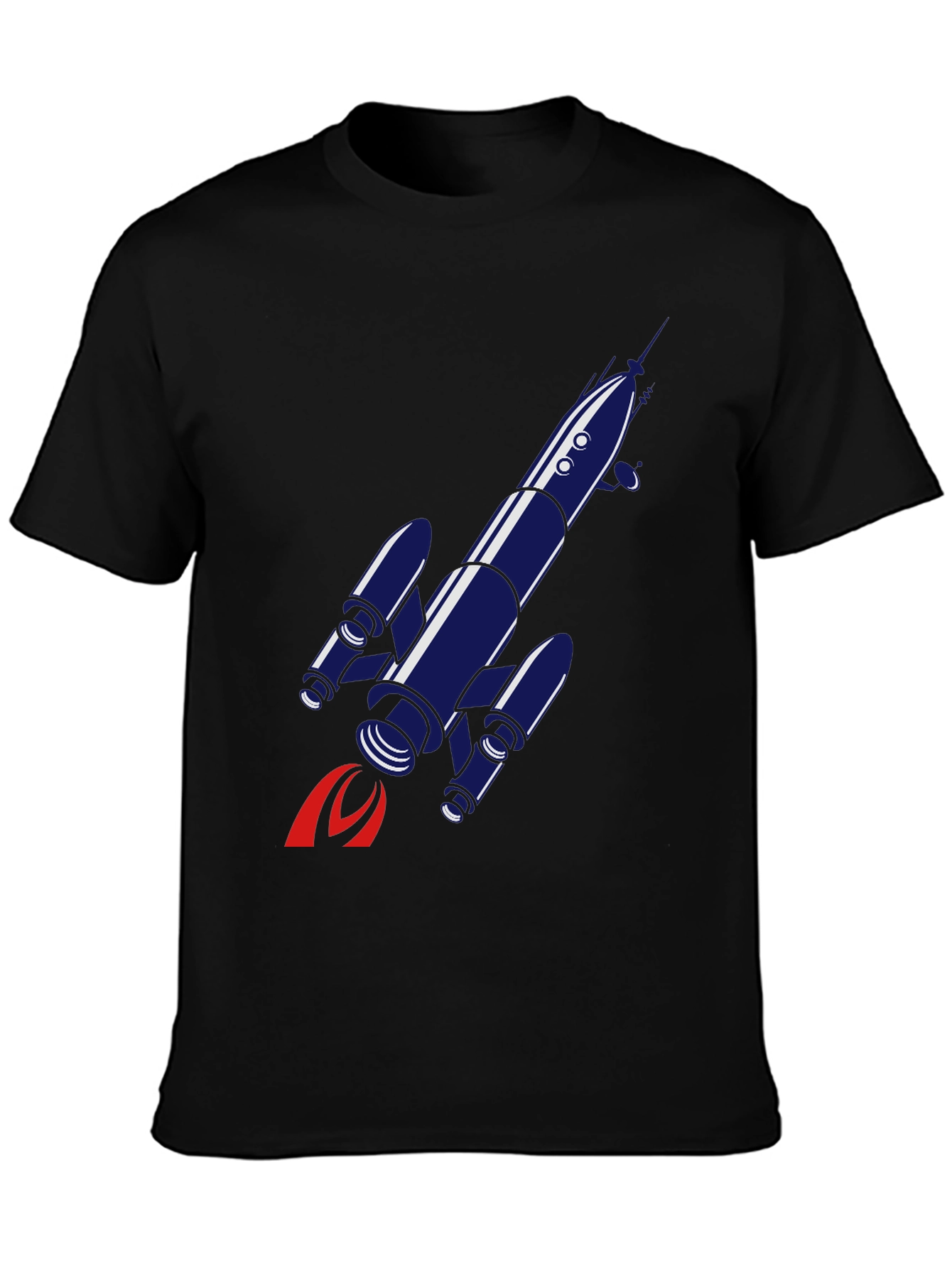 Rocket Graphic T-Shirt - Space Adventure Tee