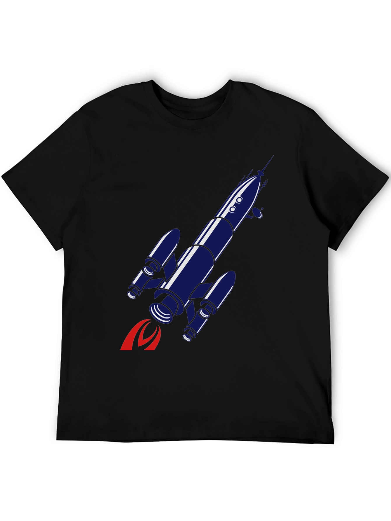 Rocket Graphic T-Shirt - Space Adventure Tee
