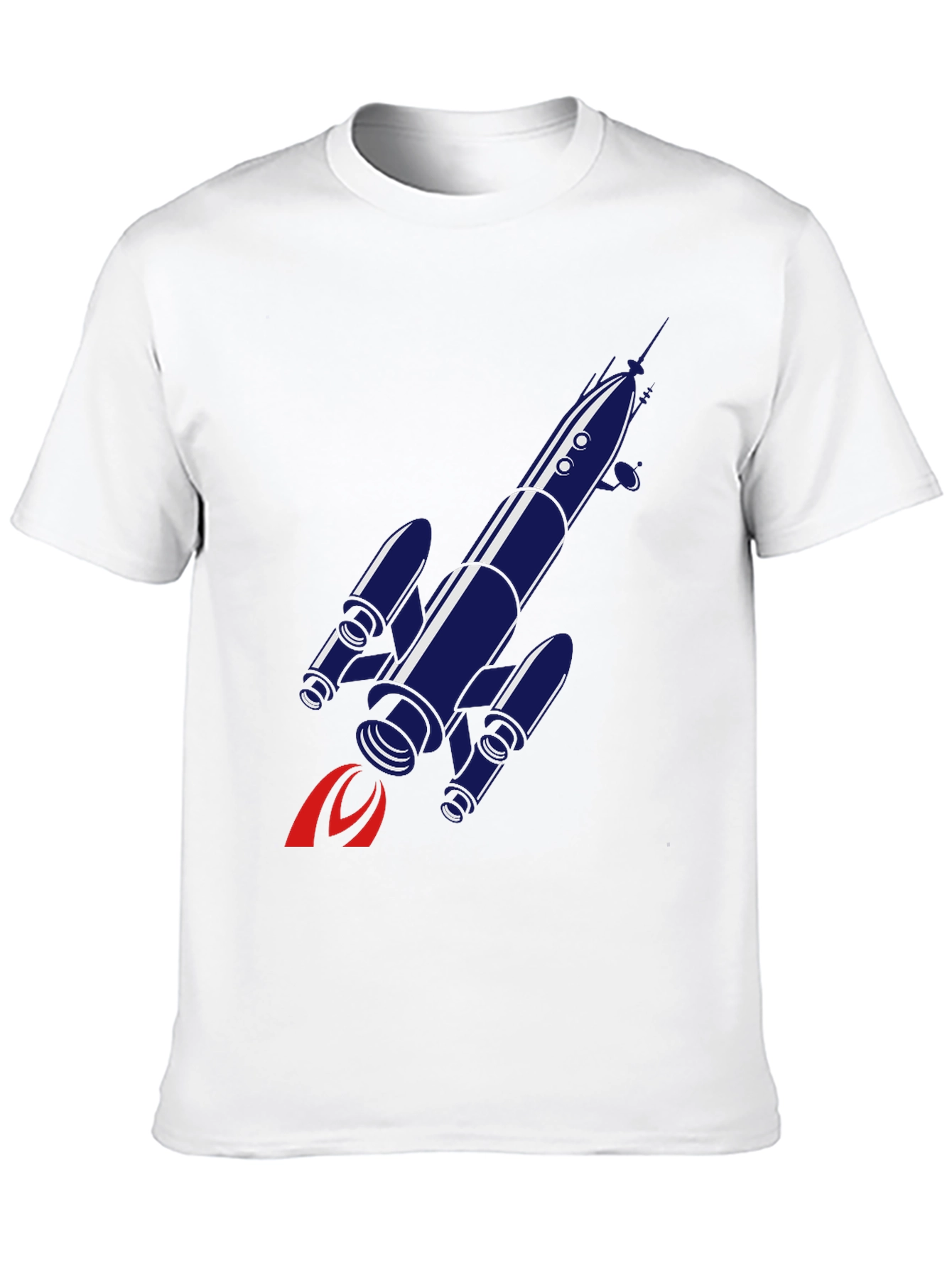 Rocket Graphic T-Shirt - Space Adventure Tee