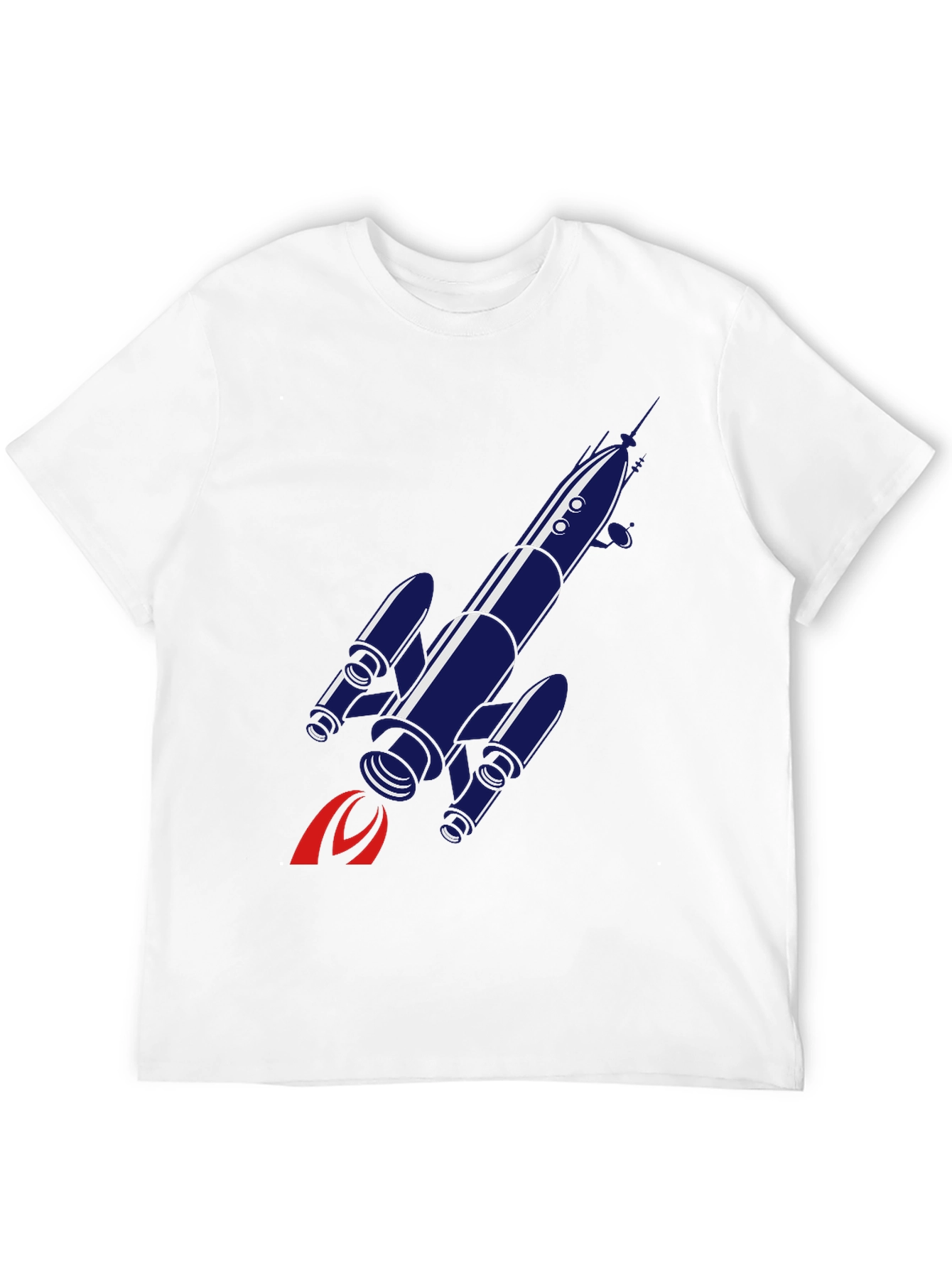 Rocket Graphic T-Shirt - Space Adventure Tee