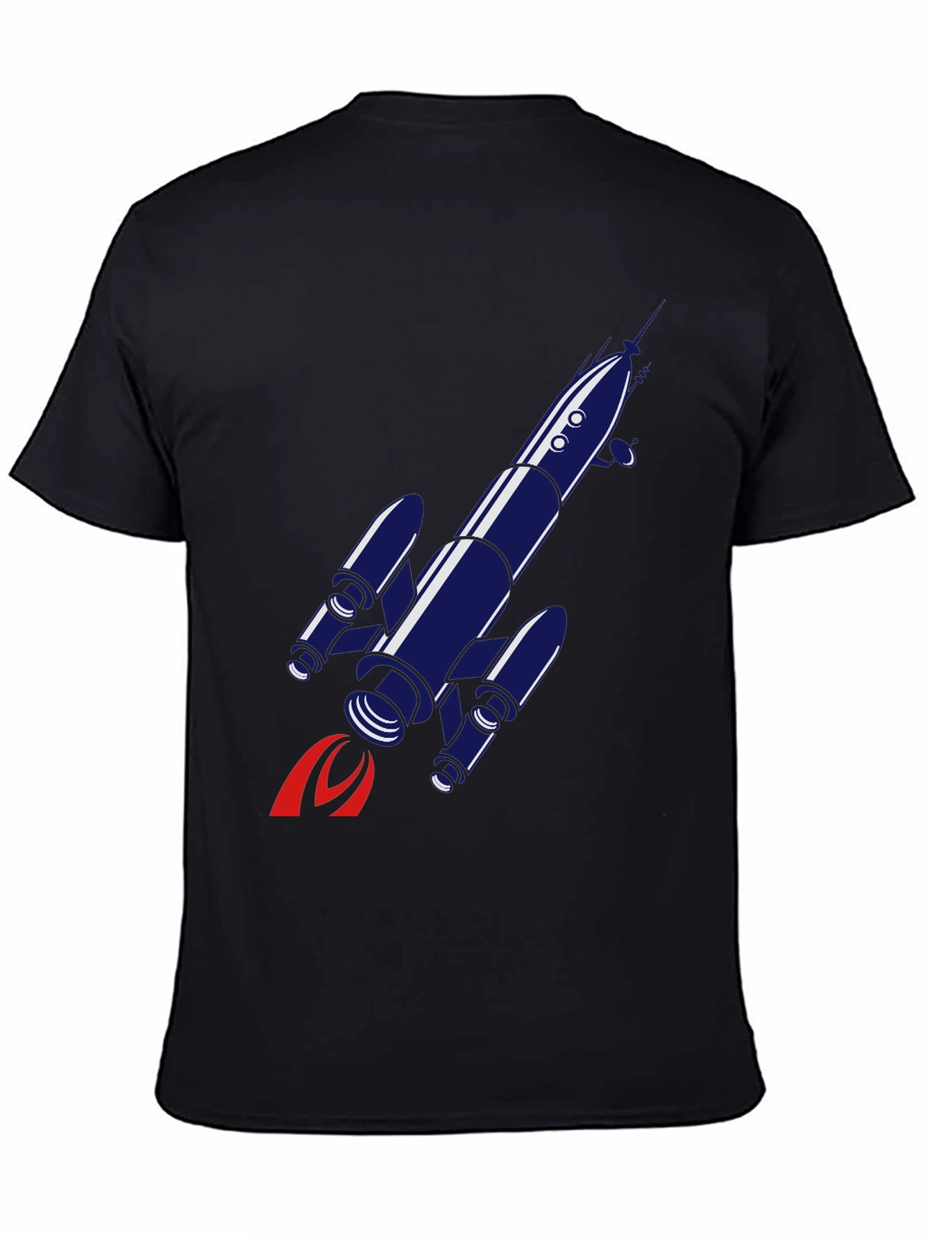 Rocket Graphic T-Shirt - Space Adventure Tee