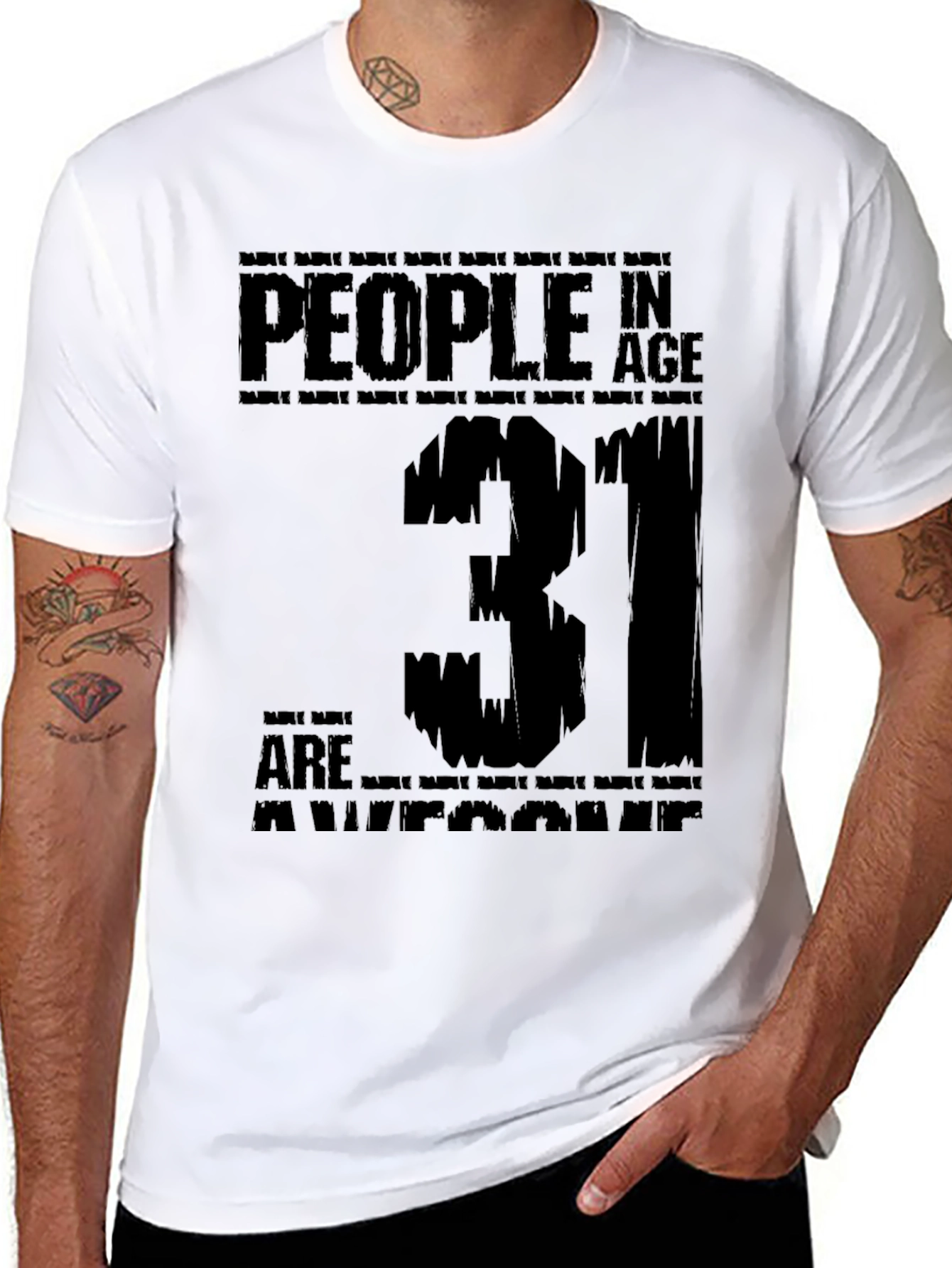 Awesome 31 Year Old Black T-Shirt
