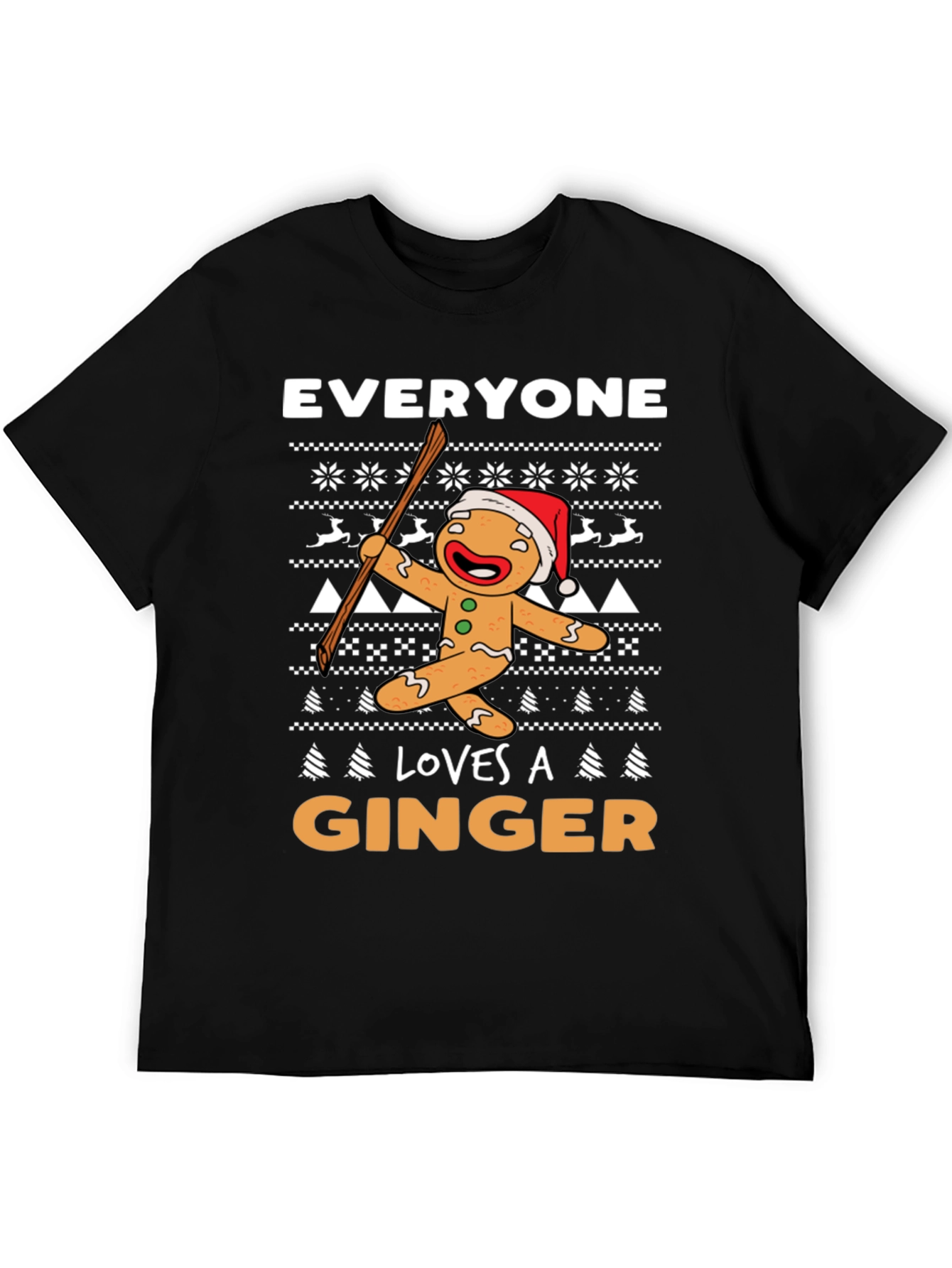 Gingerbread Man Christmas T-Shirt
