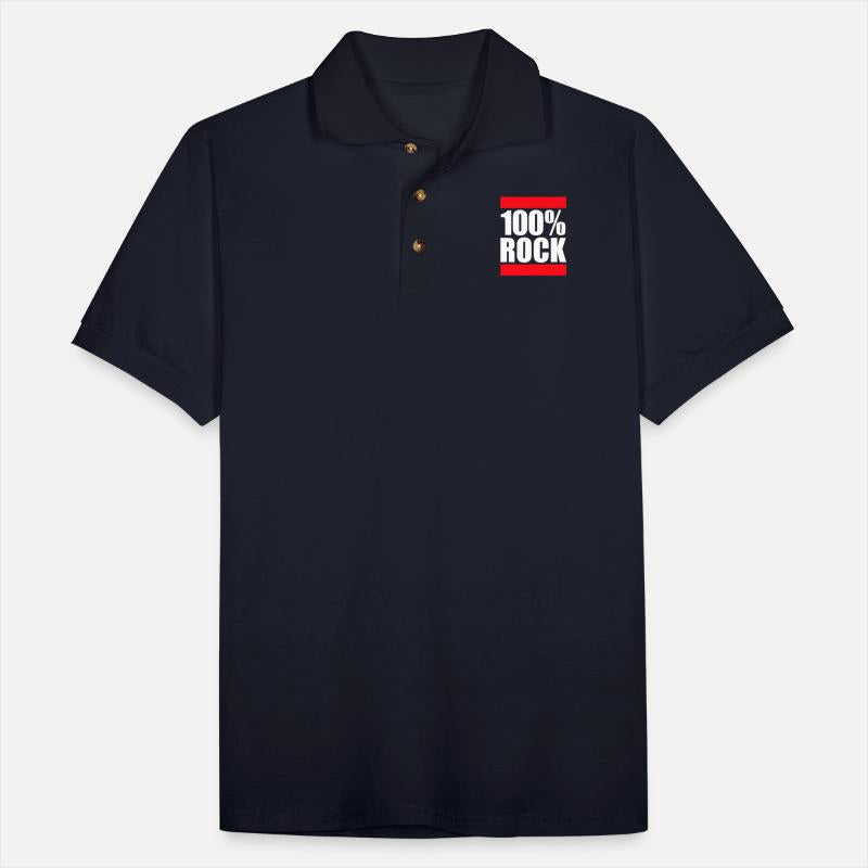 100 % Percent Rock Heavy Metal Music Text Logo