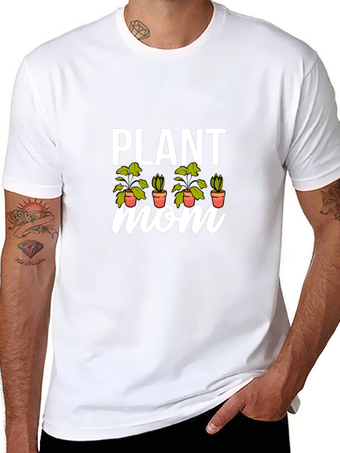 Plant Mom T-Shirt - Black