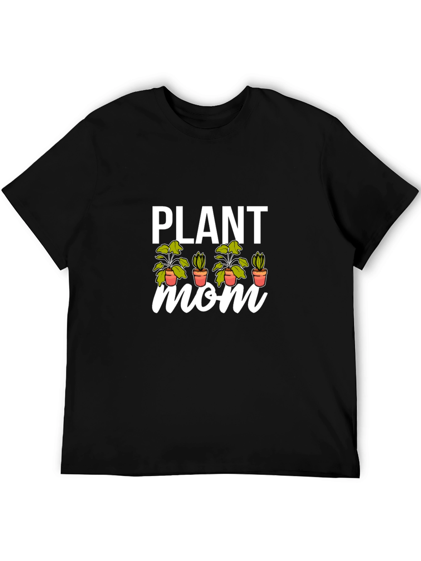 Plant Mom T-Shirt - Black