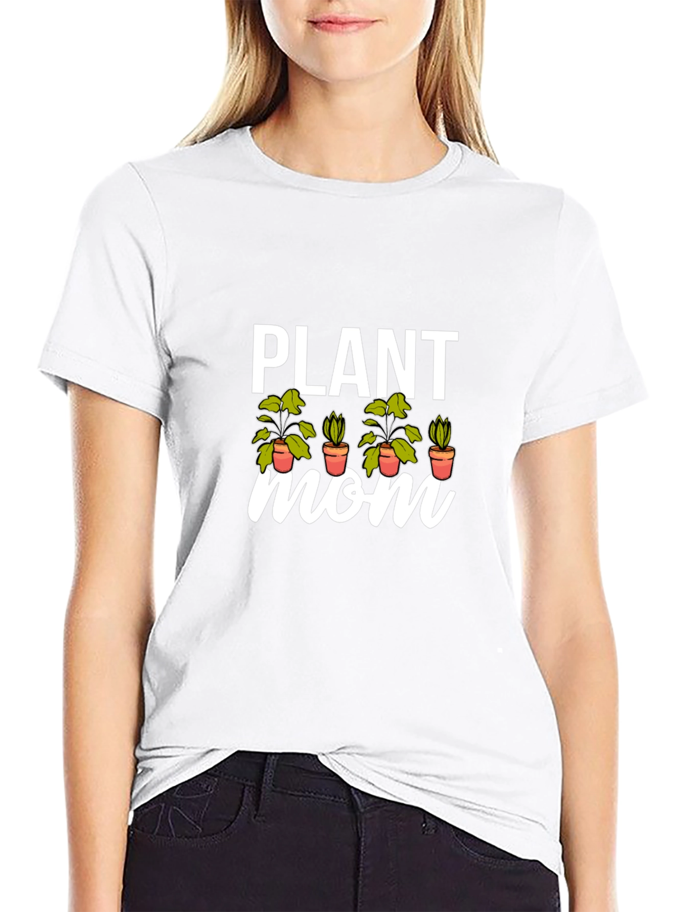 Plant Mom T-Shirt - Black