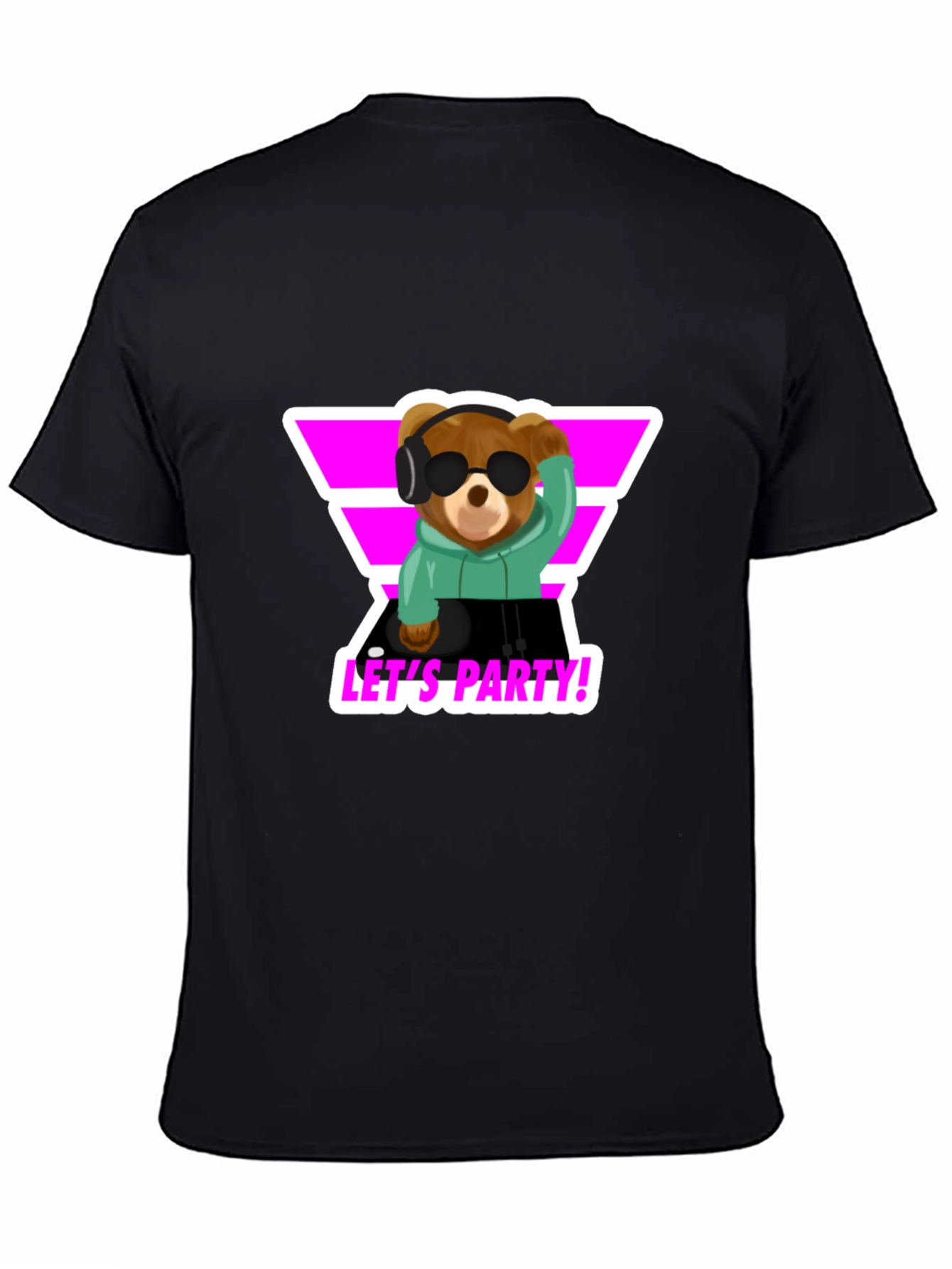 DJ Bear T-Shirt - Lets Party!