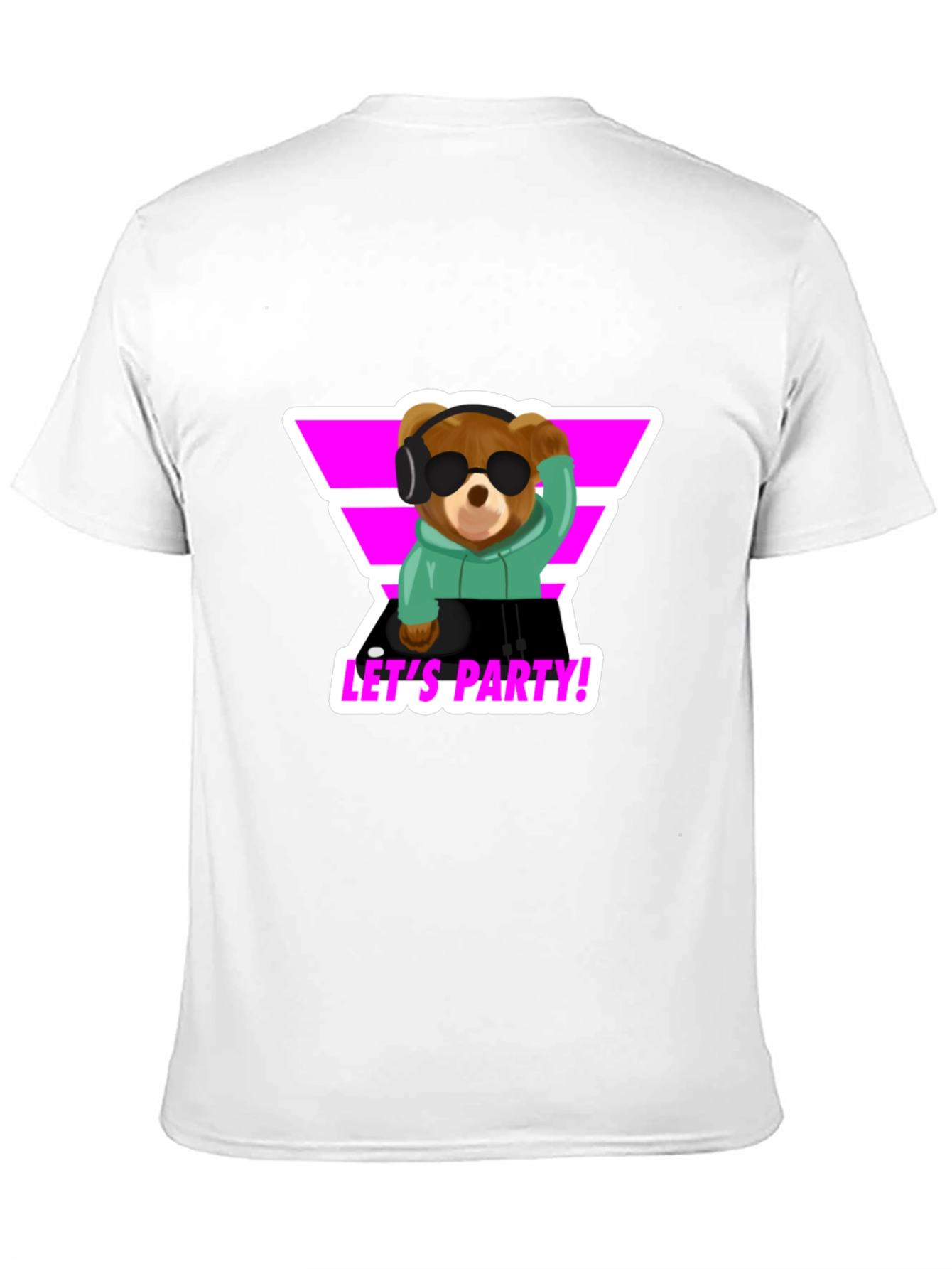 DJ Bear T-Shirt - Lets Party!