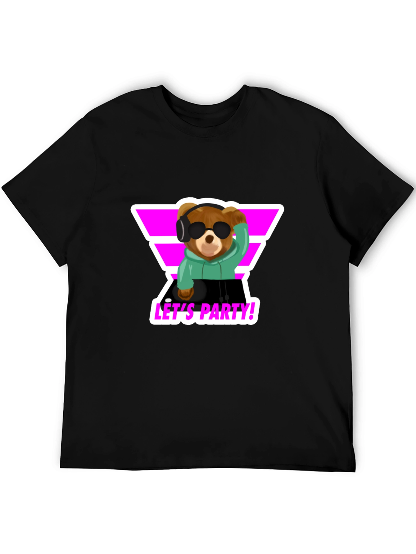 DJ Bear T-Shirt - Lets Party!