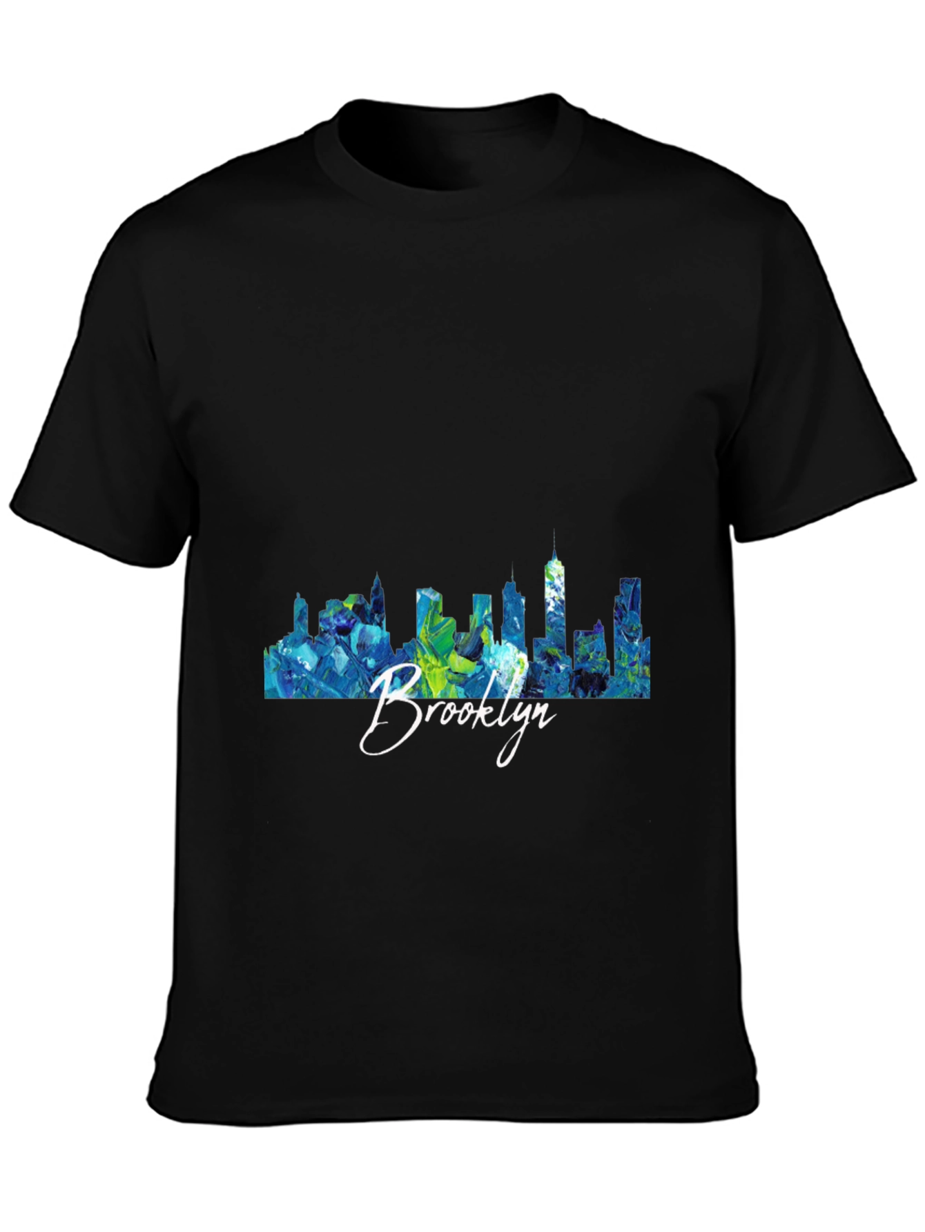 Brooklyn Skyline Graphic T-Shirt - Trendy Tee