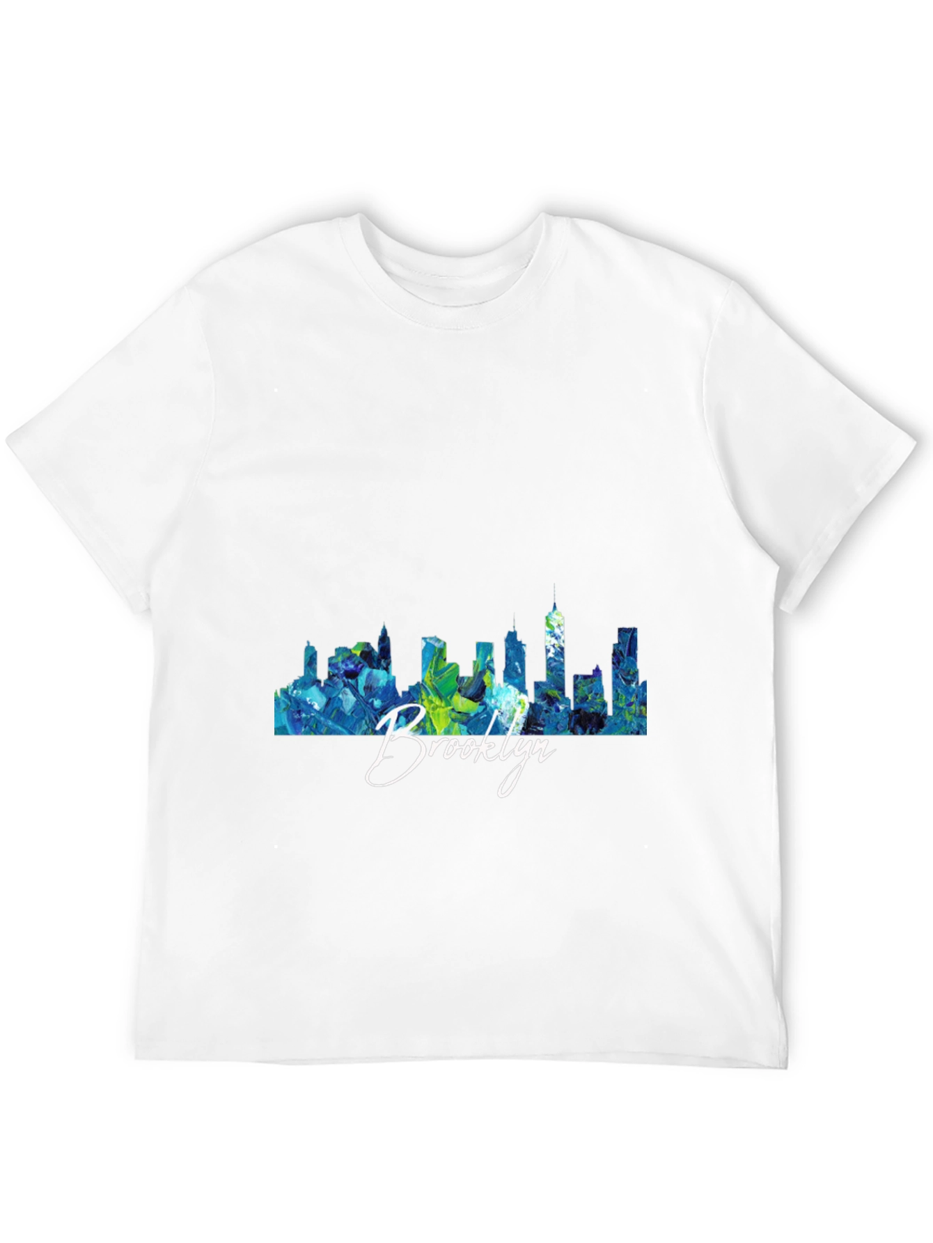 Brooklyn Skyline Graphic T-Shirt - Trendy Tee