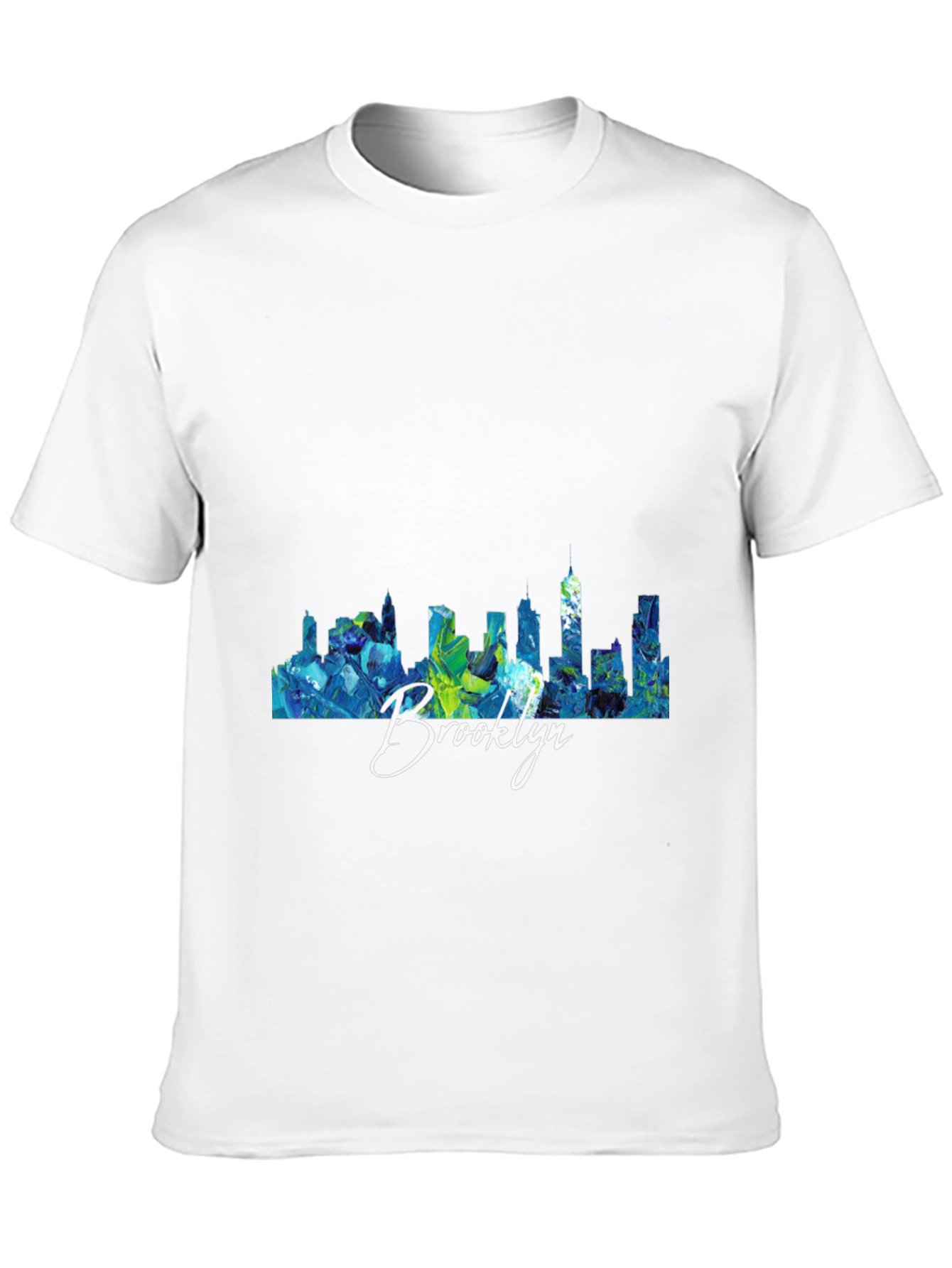 Brooklyn Skyline Graphic T-Shirt - Trendy Tee