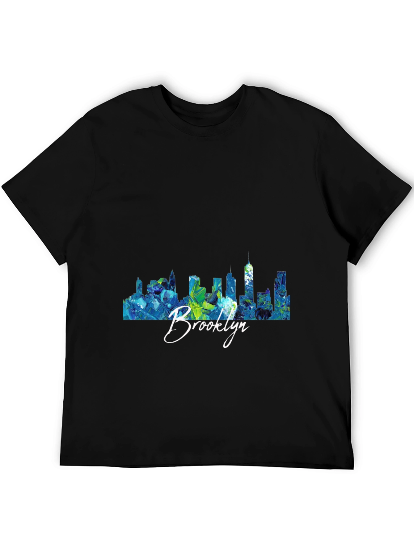 Brooklyn Skyline Graphic T-Shirt - Trendy Tee