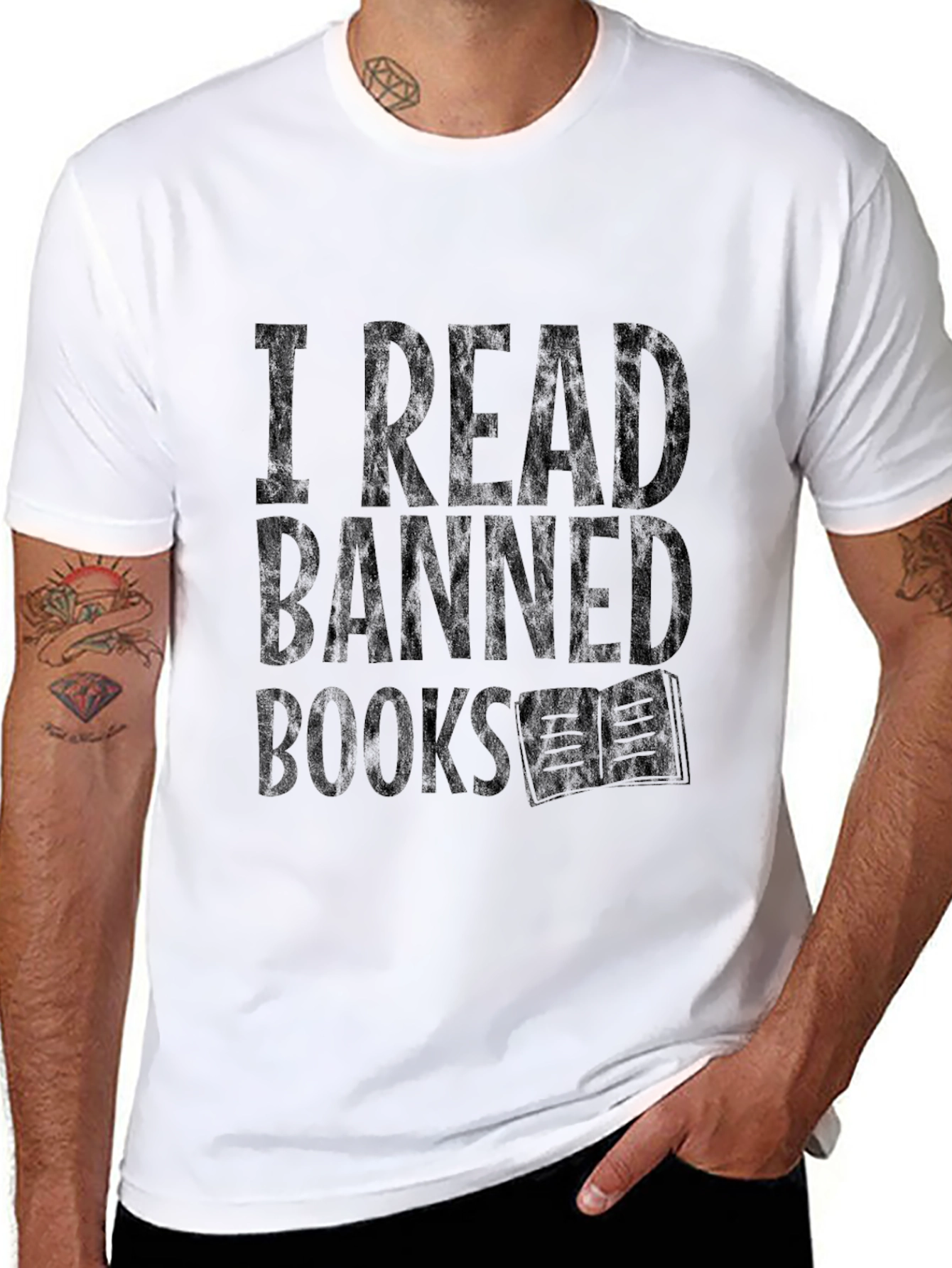 I Read Banned Books T-Shirt - Book Lover Tee