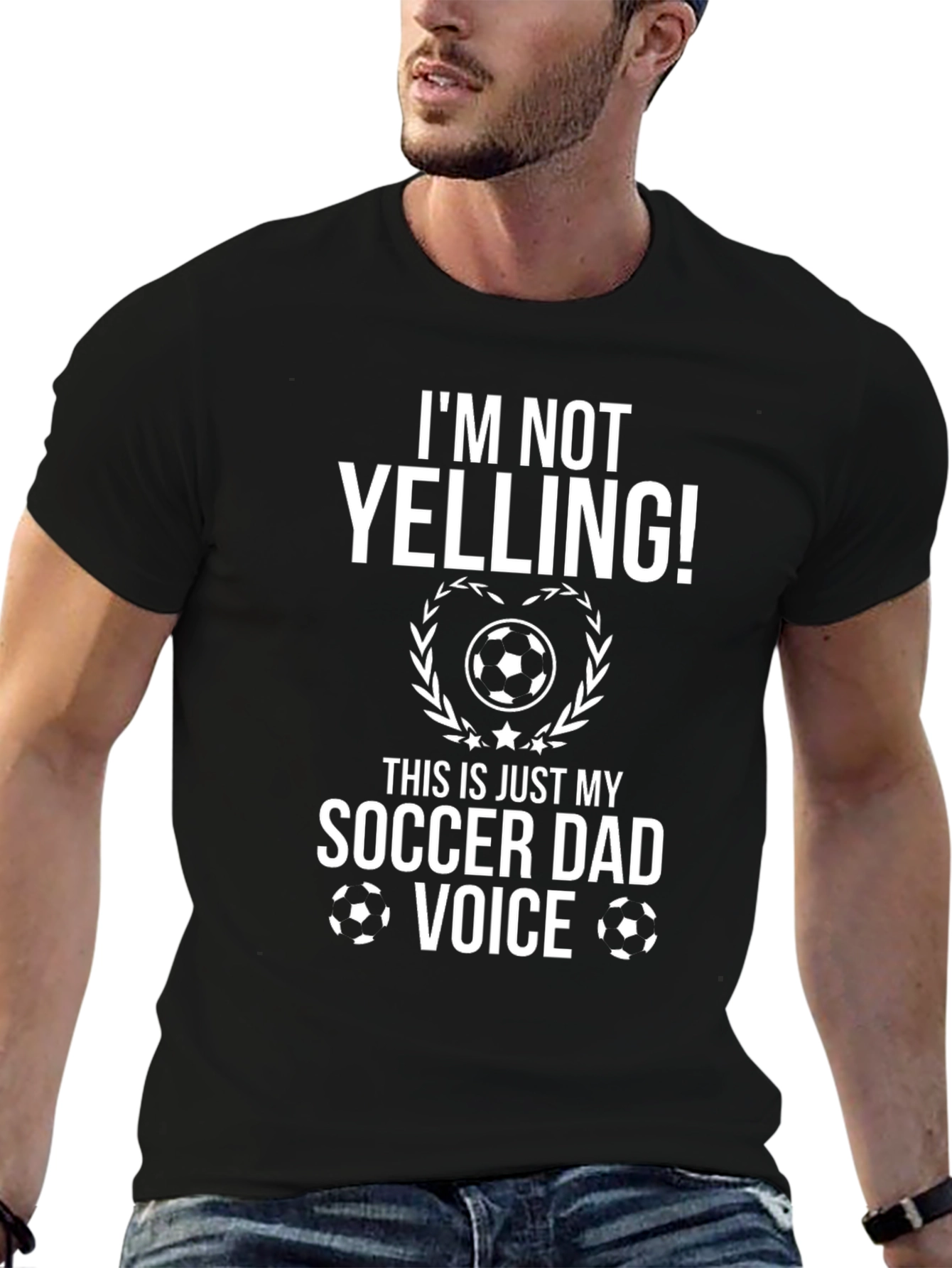 Soccer Dad Voice T-Shirt Funny Gift