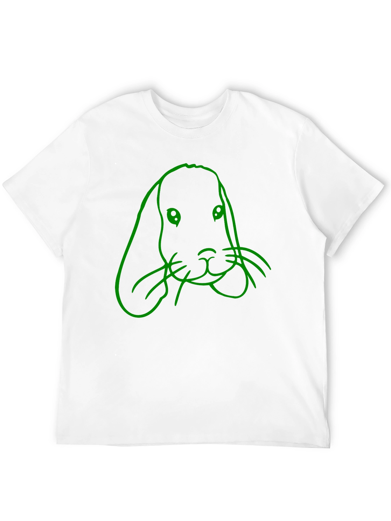 Rabbit Graphic Tee - Mens Black T-Shirt