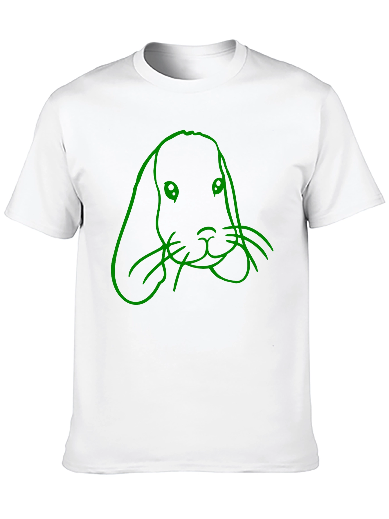 Rabbit Graphic Tee - Mens Black T-Shirt