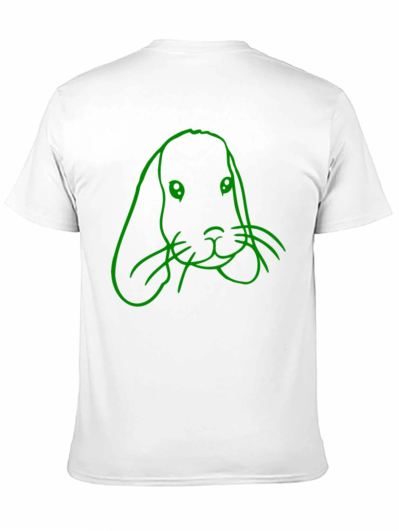 Rabbit Graphic Tee - Mens Black T-Shirt