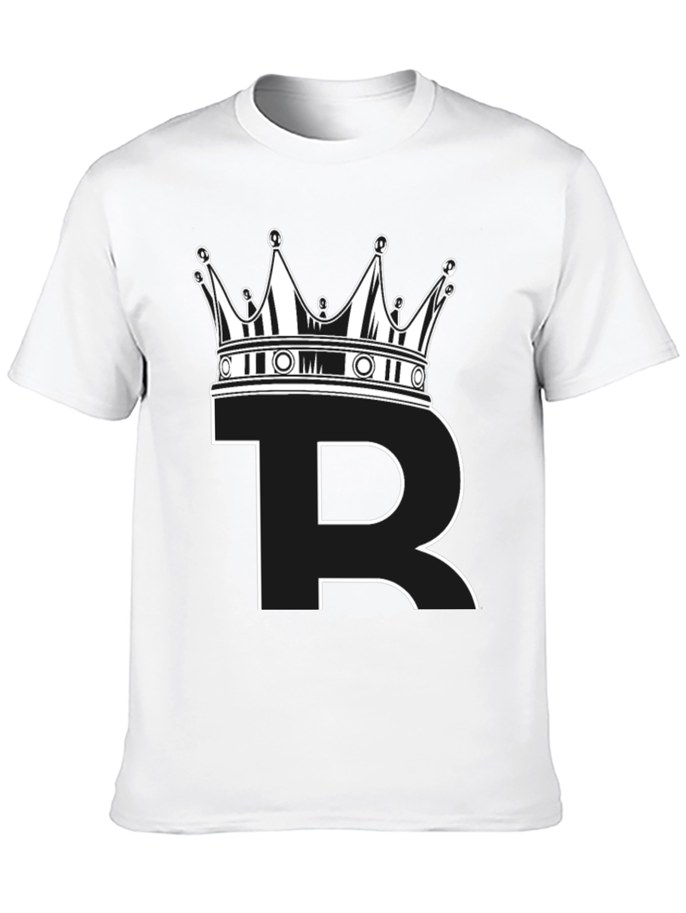 Bitcoin King Black T-Shirt - Crypto Crown Design