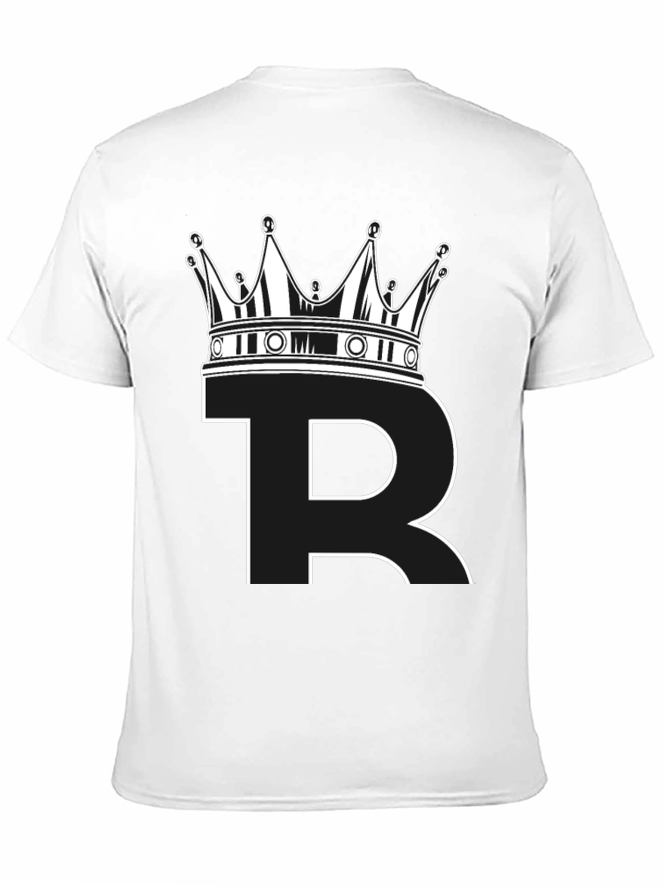 Bitcoin King Black T-Shirt - Crypto Crown Design