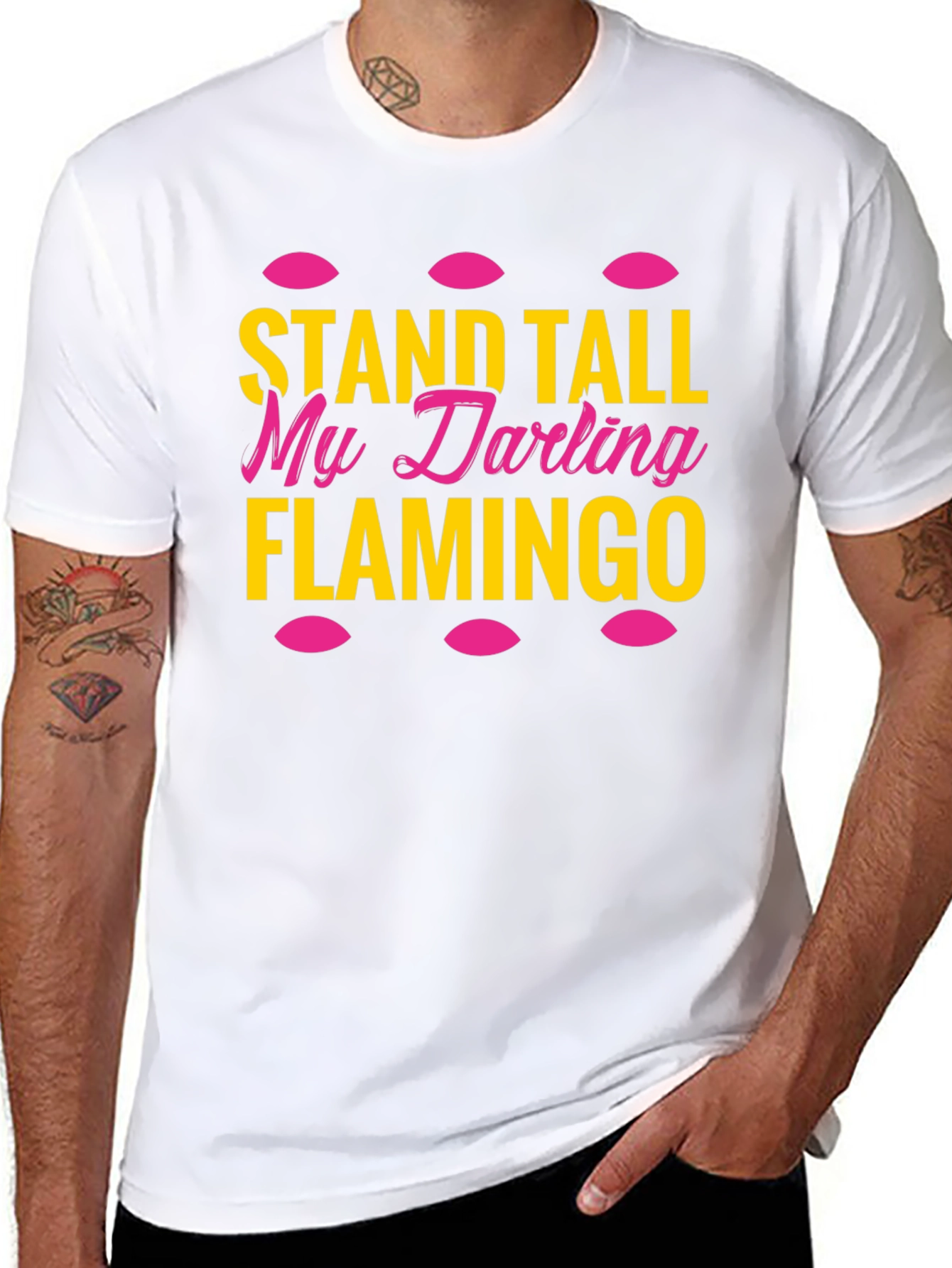 Stand Tall My Darling Flamingo T-Shirt