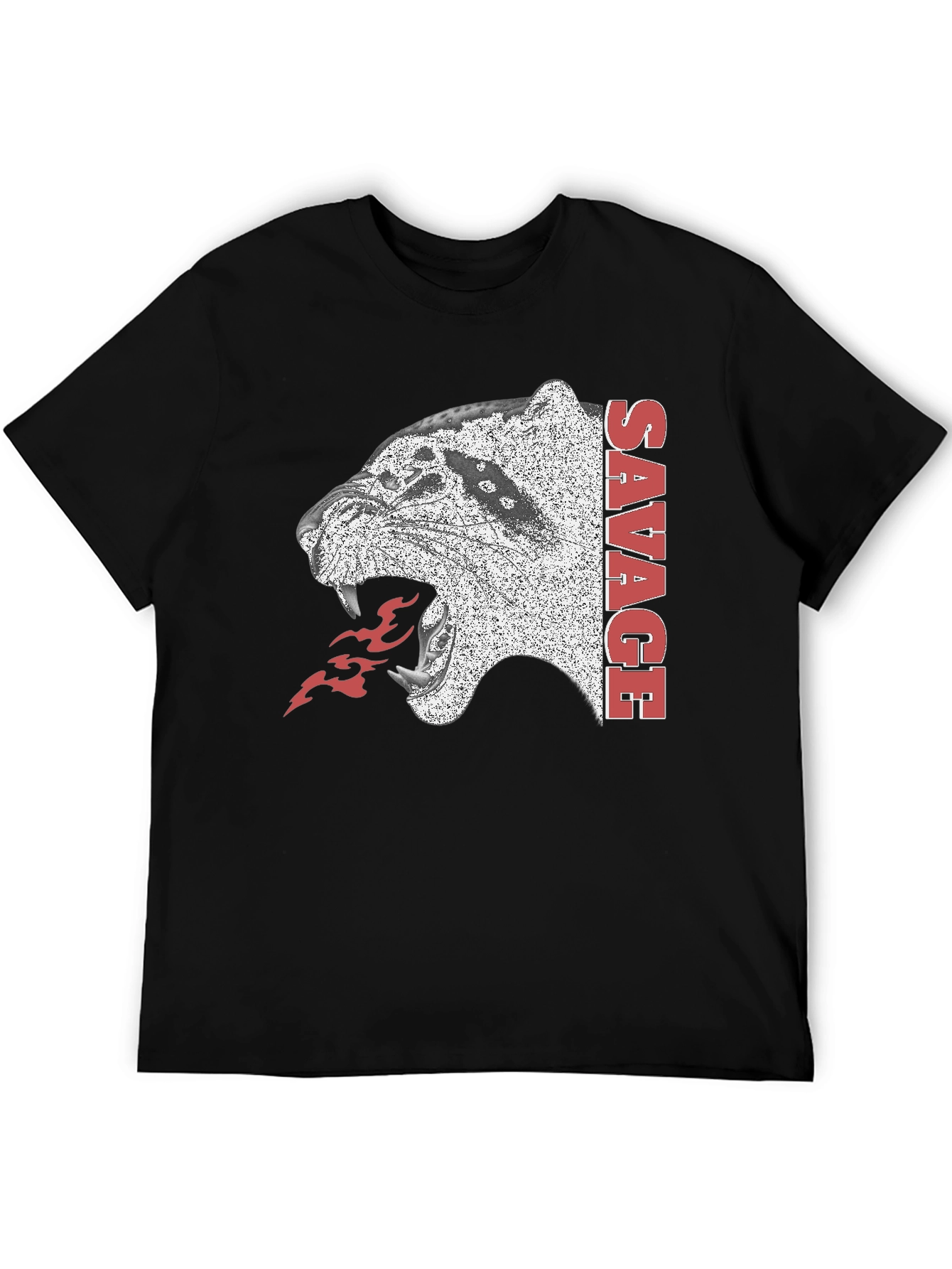 Savage Panther Graphic T-Shirt
