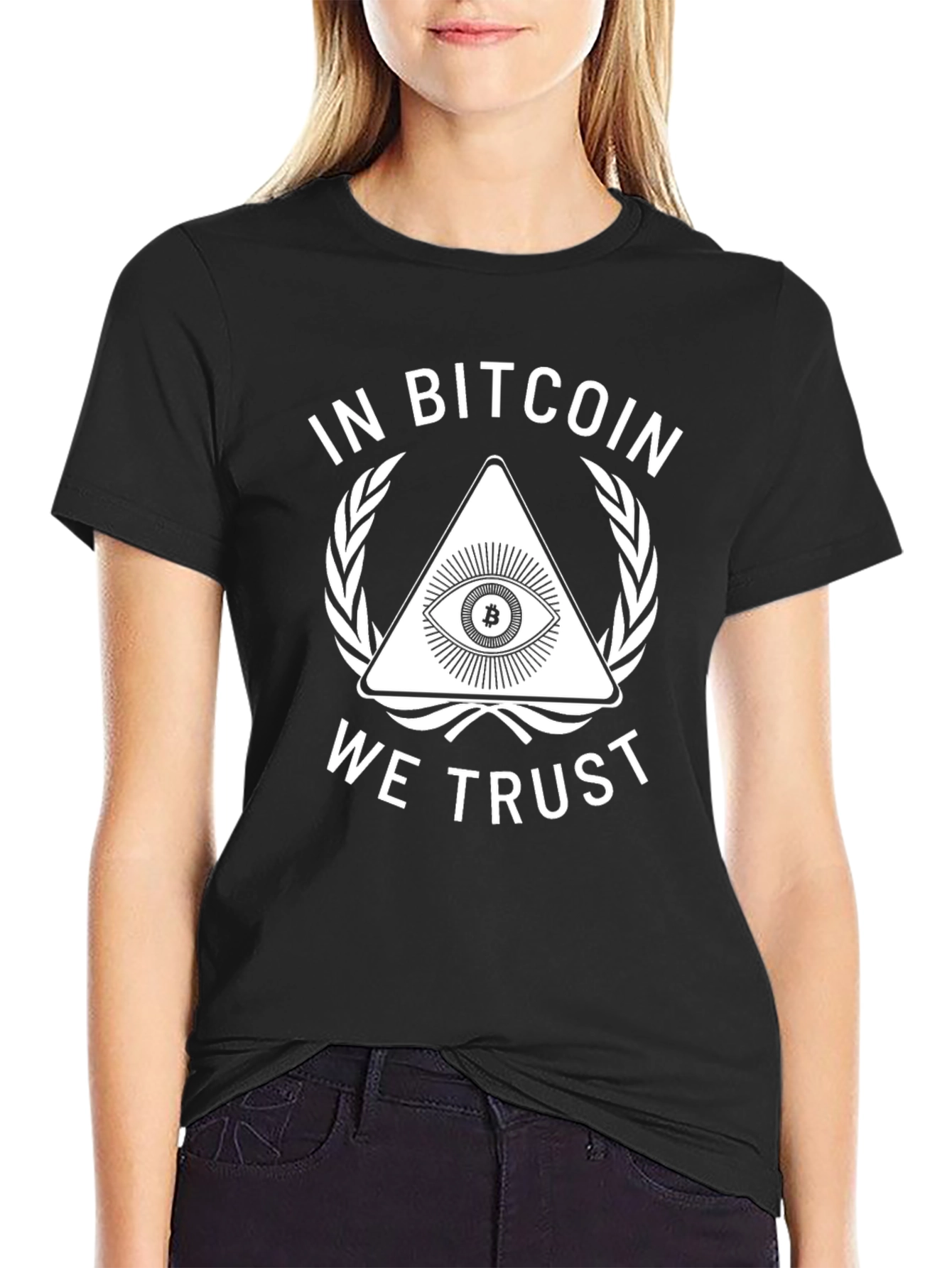 In Bitcoin We Trust T-Shirt Crypto Currency Tee