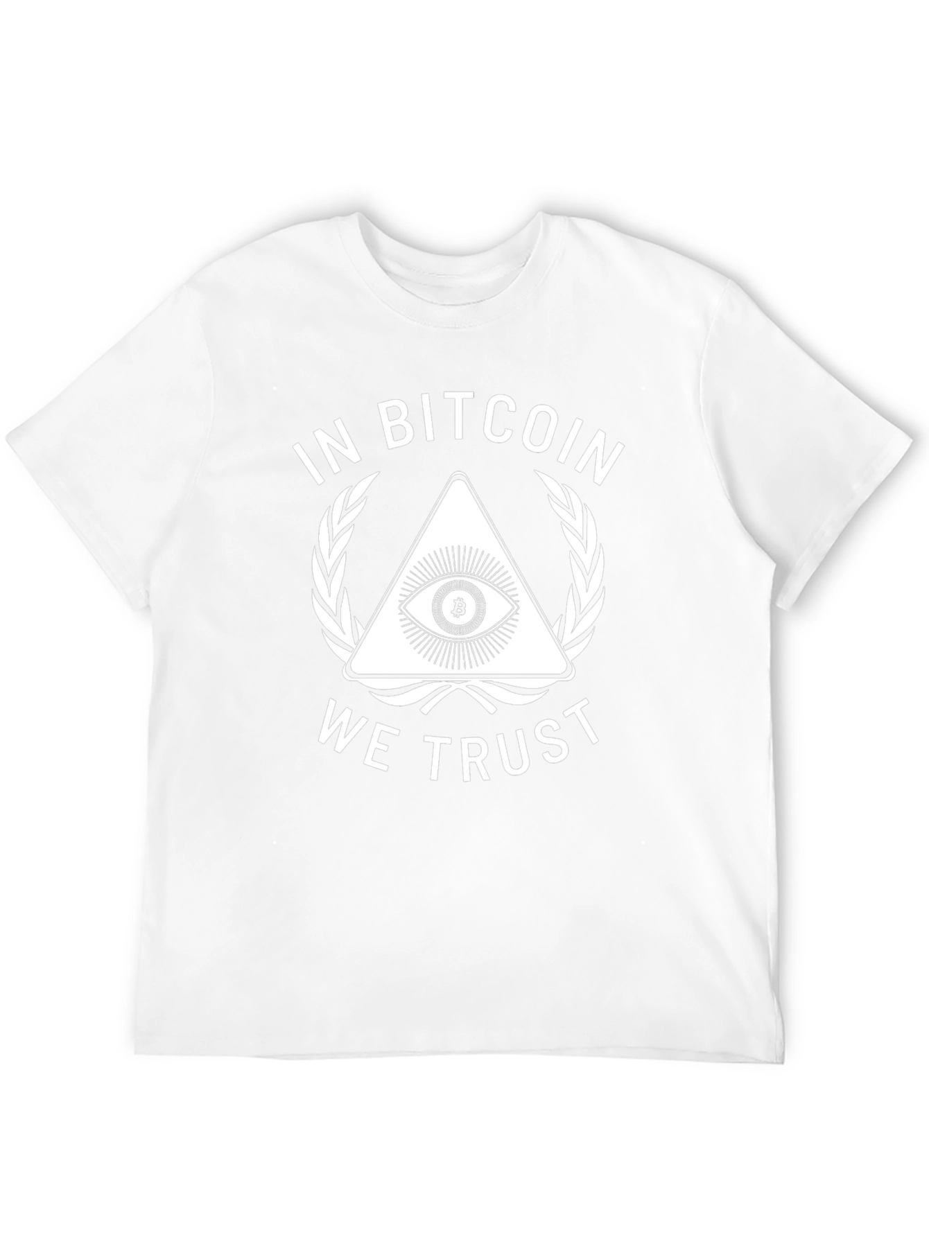 In Bitcoin We Trust T-Shirt Crypto Currency Tee