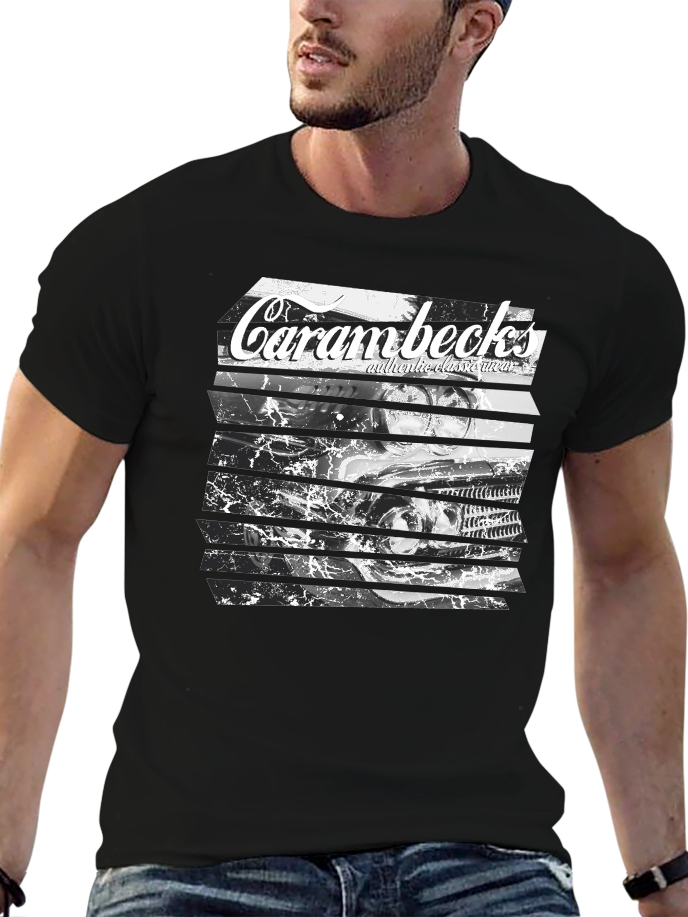 Carambecks Classic Graphic Tee - Black